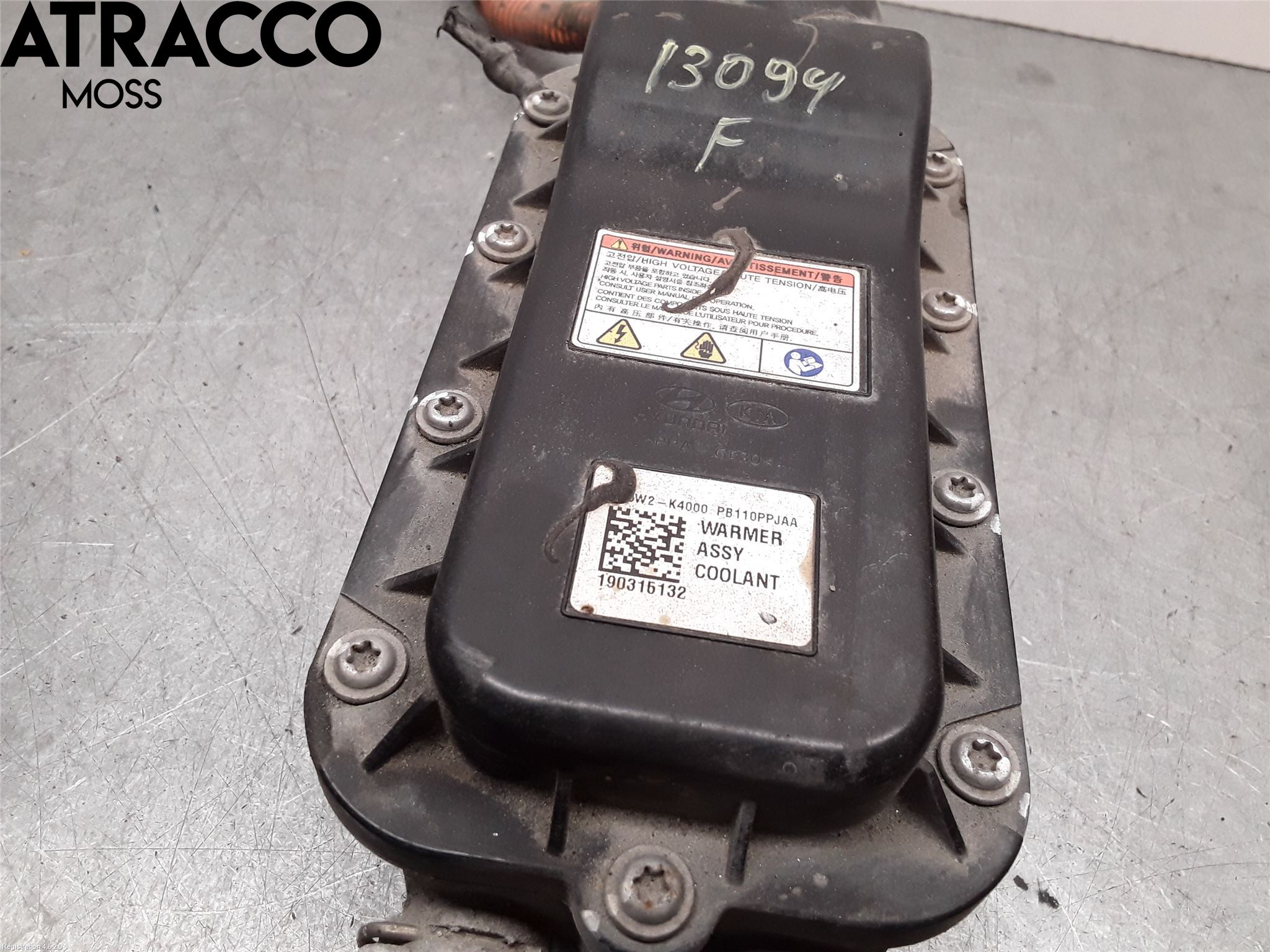 Hyundai KONA/ELECTRIC OS 18-23 Motorvarmer Elektrisk