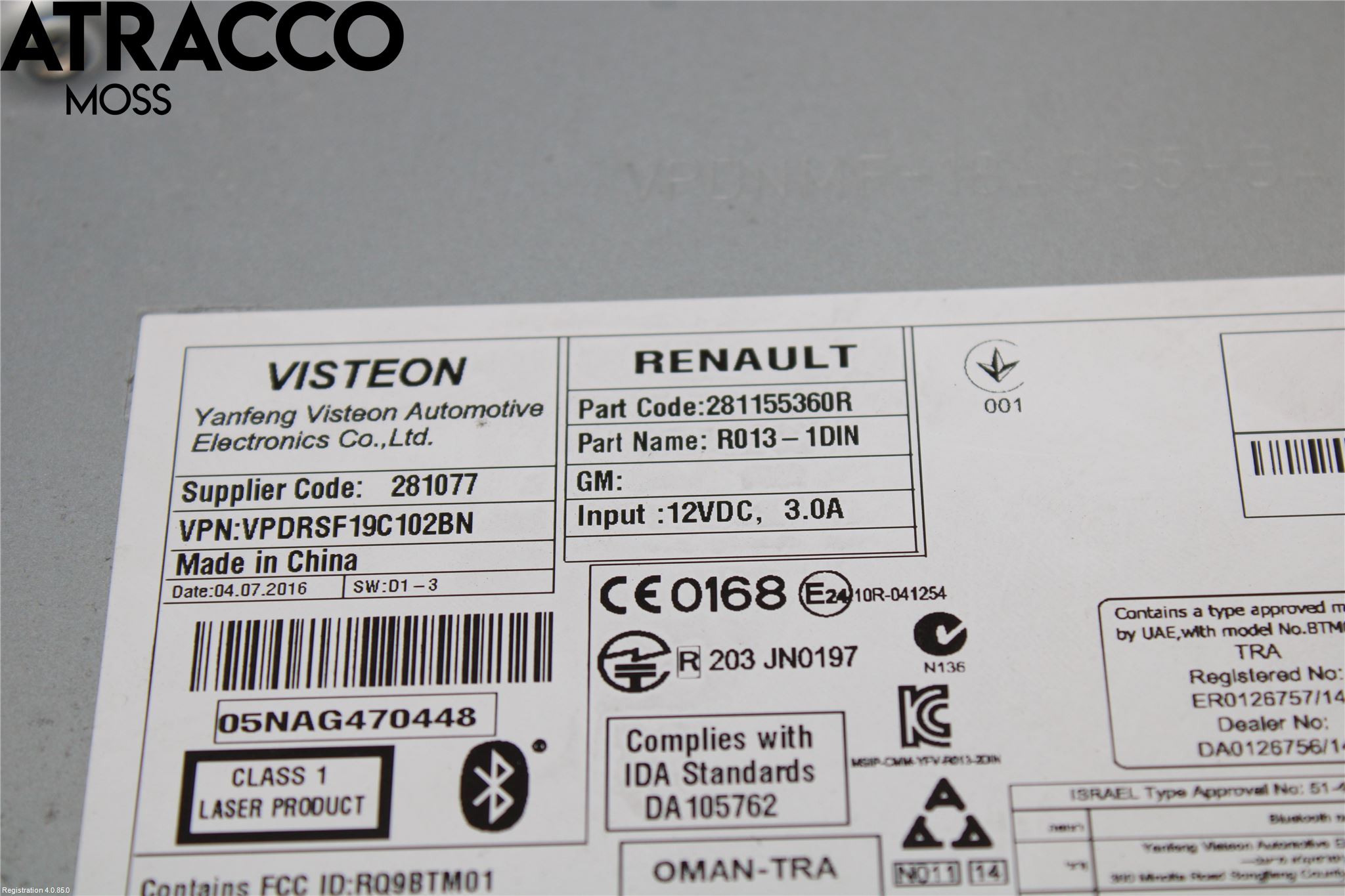 Renault MASTER III 20-24 Stereo Radio