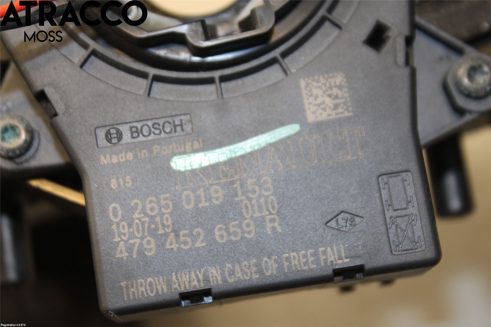 Renault TRAFIC/E-TECH 15- Bryter Ratt Kombi H Og V