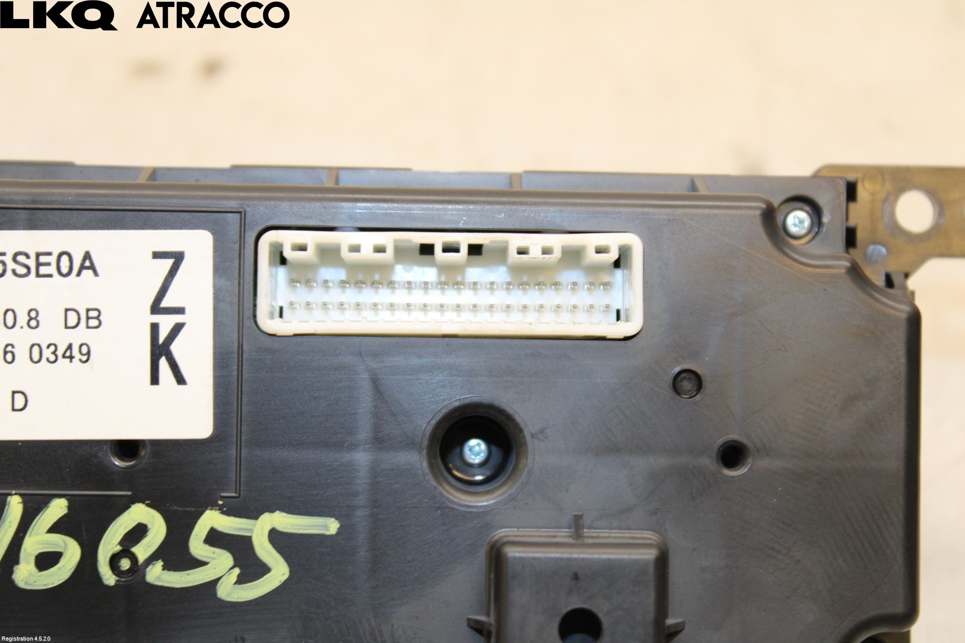 Nissan LEAF 18- Varme Ac Betjening-Display