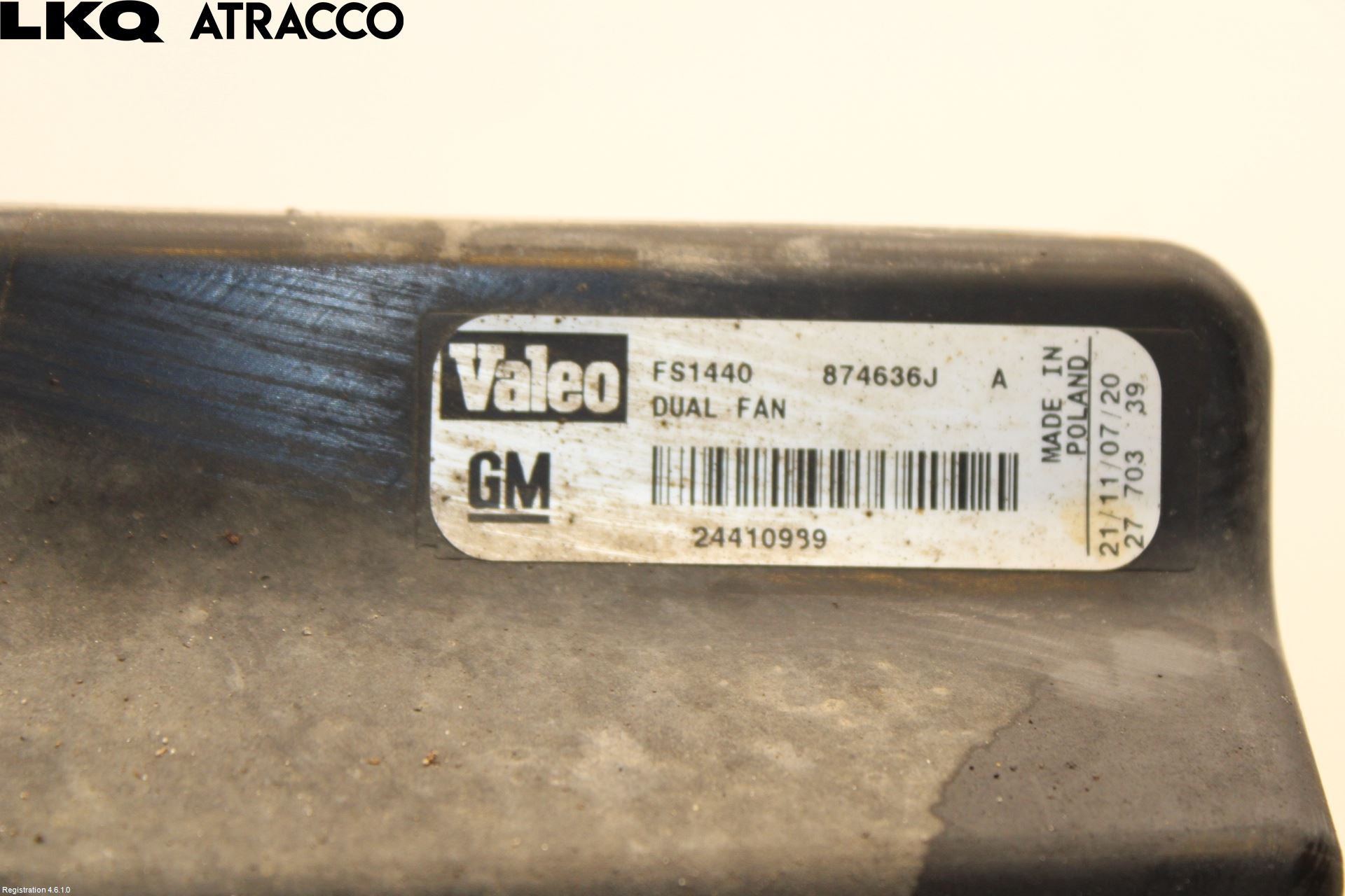 Saab 9-3 VER2/VER3 08-15 Kjølevifte Elektrisk