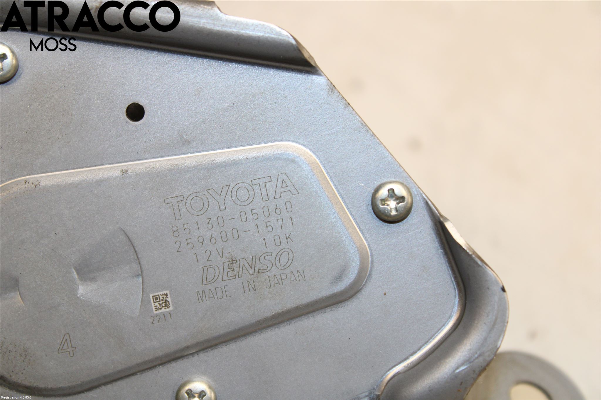 Toyota AVENSIS 09-15 Viskermotor Bakluke