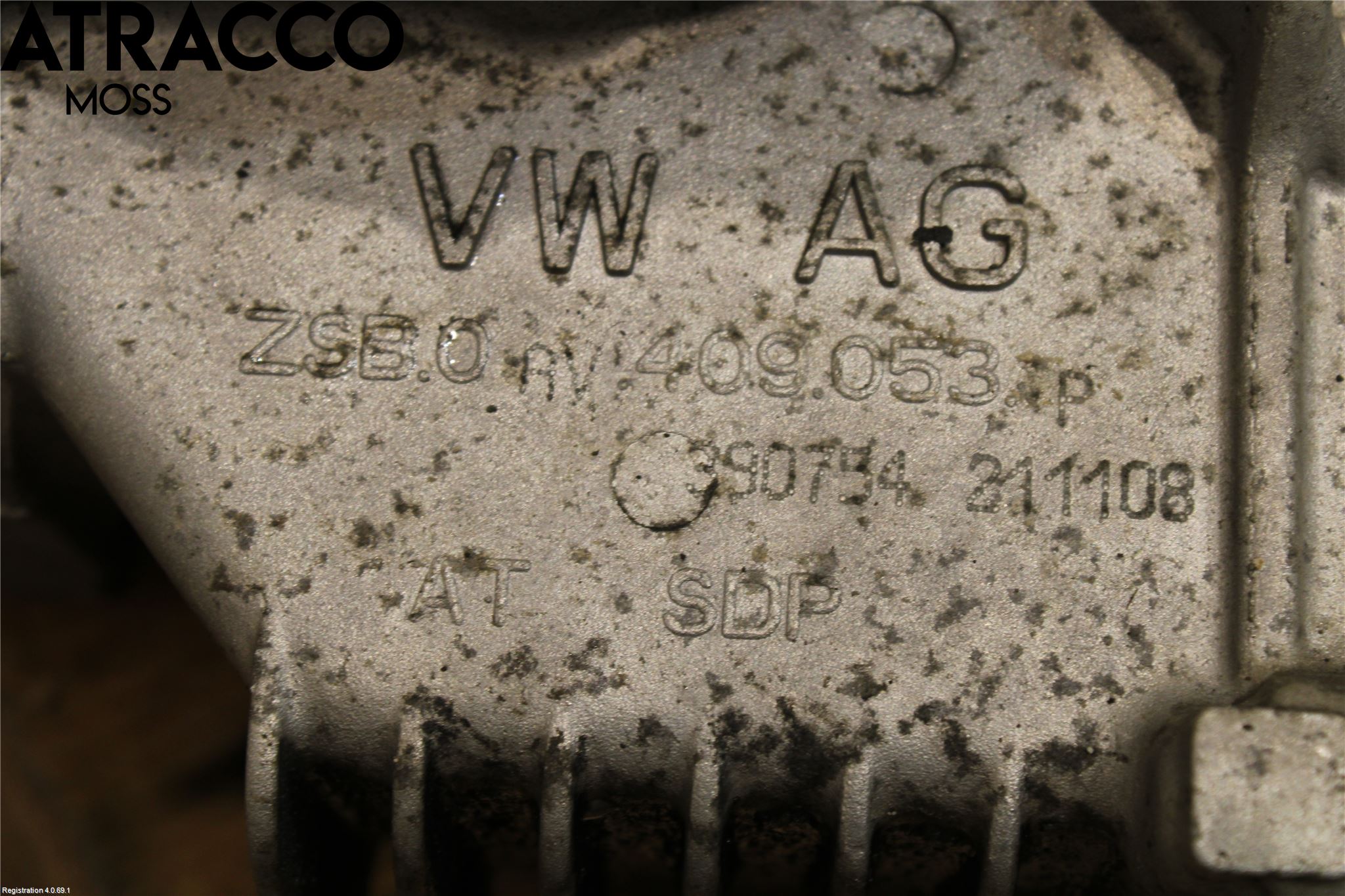 Skoda OCTAVIA (1Z) 05-13 Gearkasse Fordelingskasse