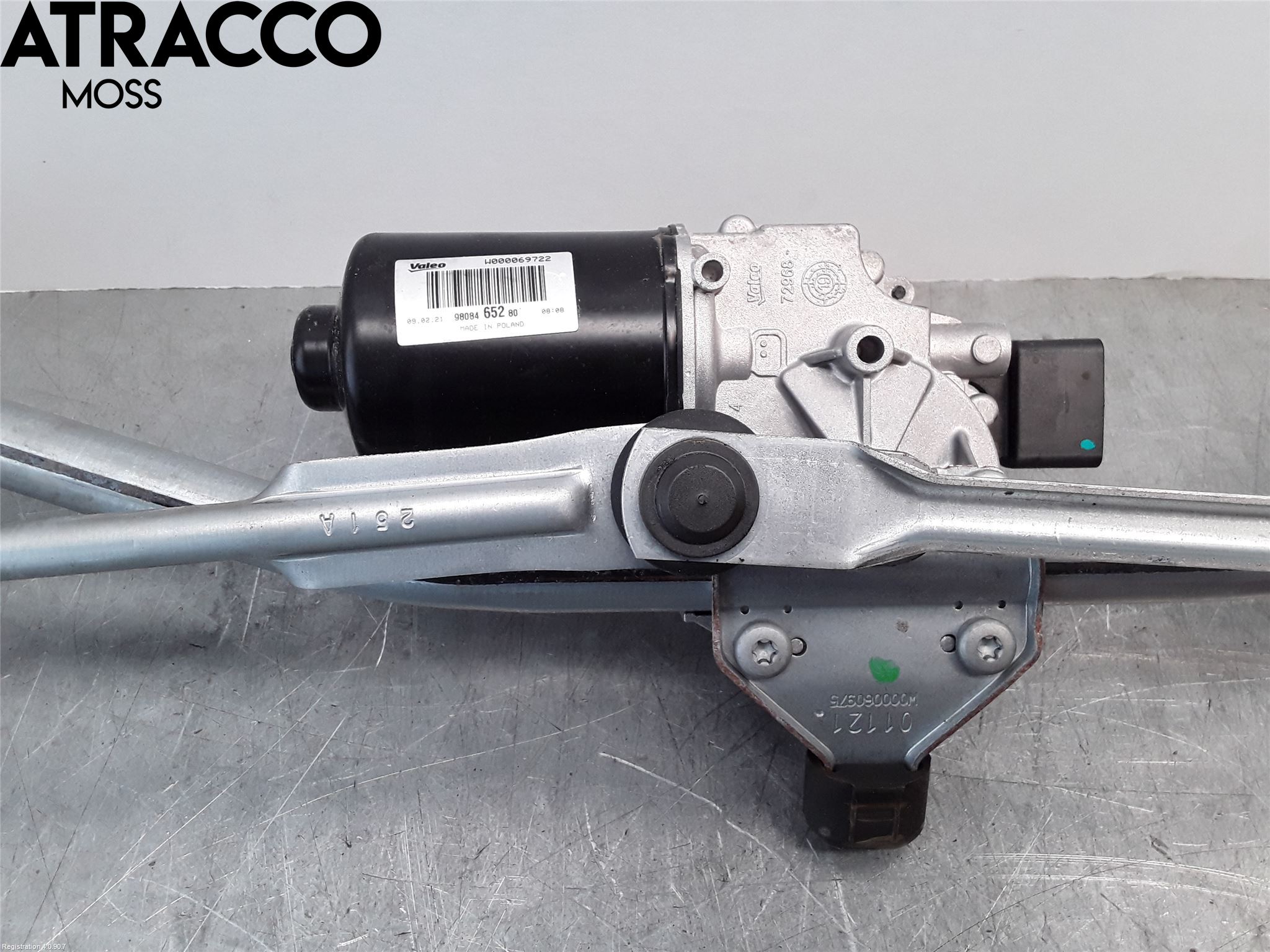 Toyota PROACE II 16- Viskermotor Frontrute