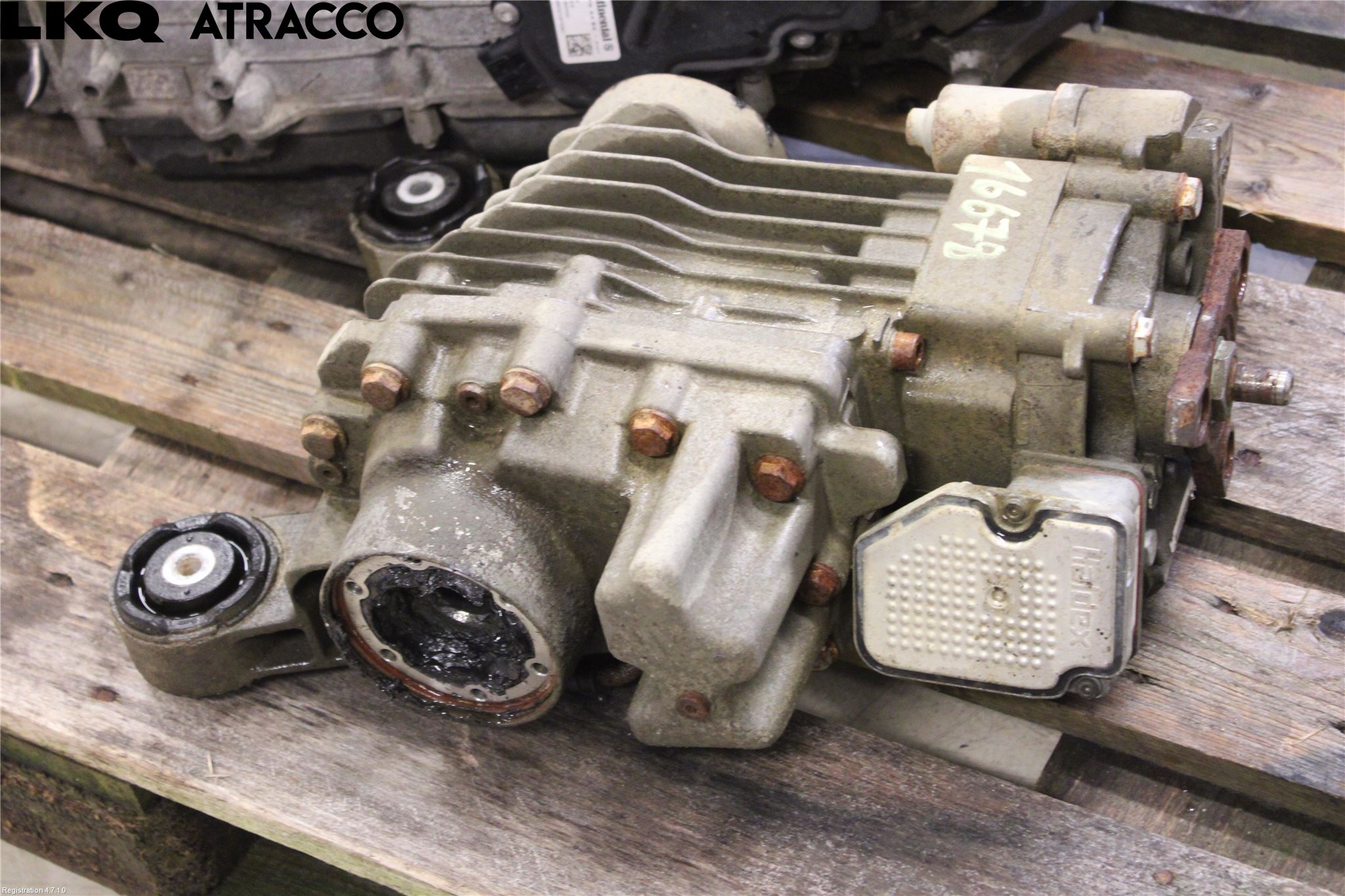 Skoda SUPERB 09-15 Bakaksel Kardang Bak -Diff