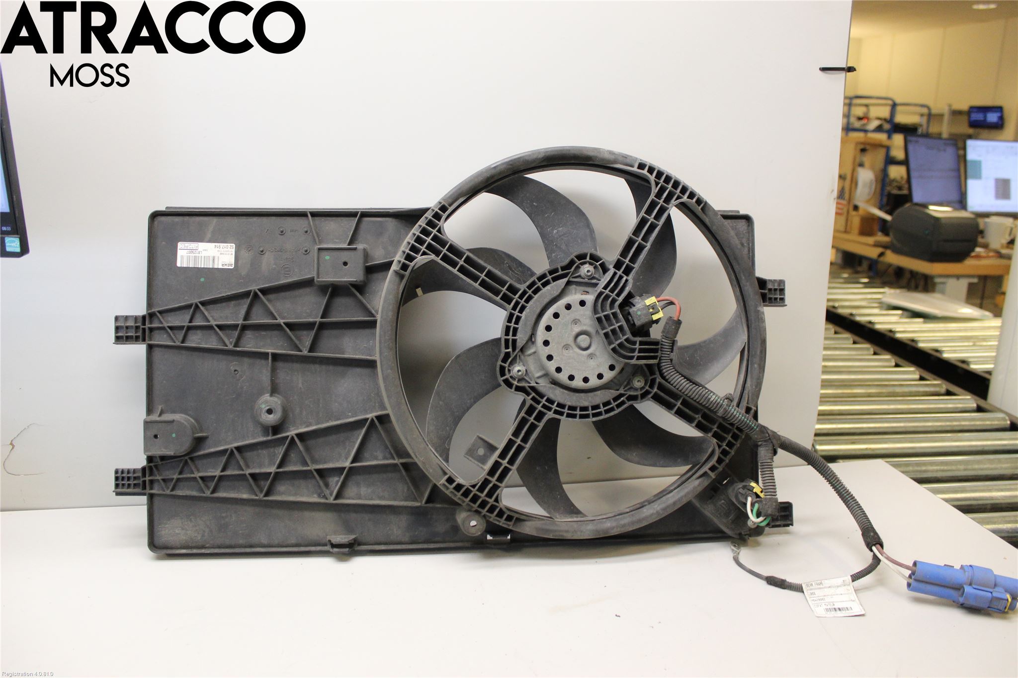 Peugeot BIPPER Kjølevifte Elektrisk