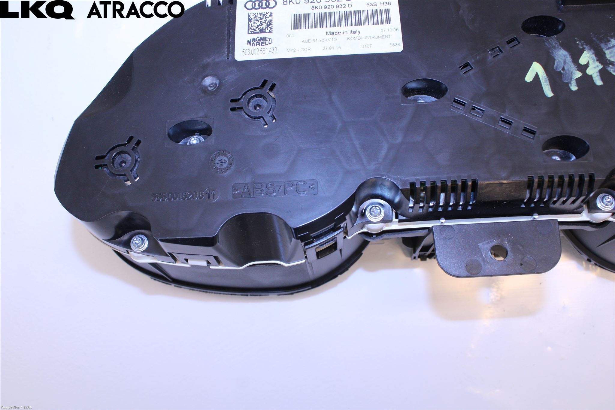 Audi A4/S4 08-11 Instr Speedometer