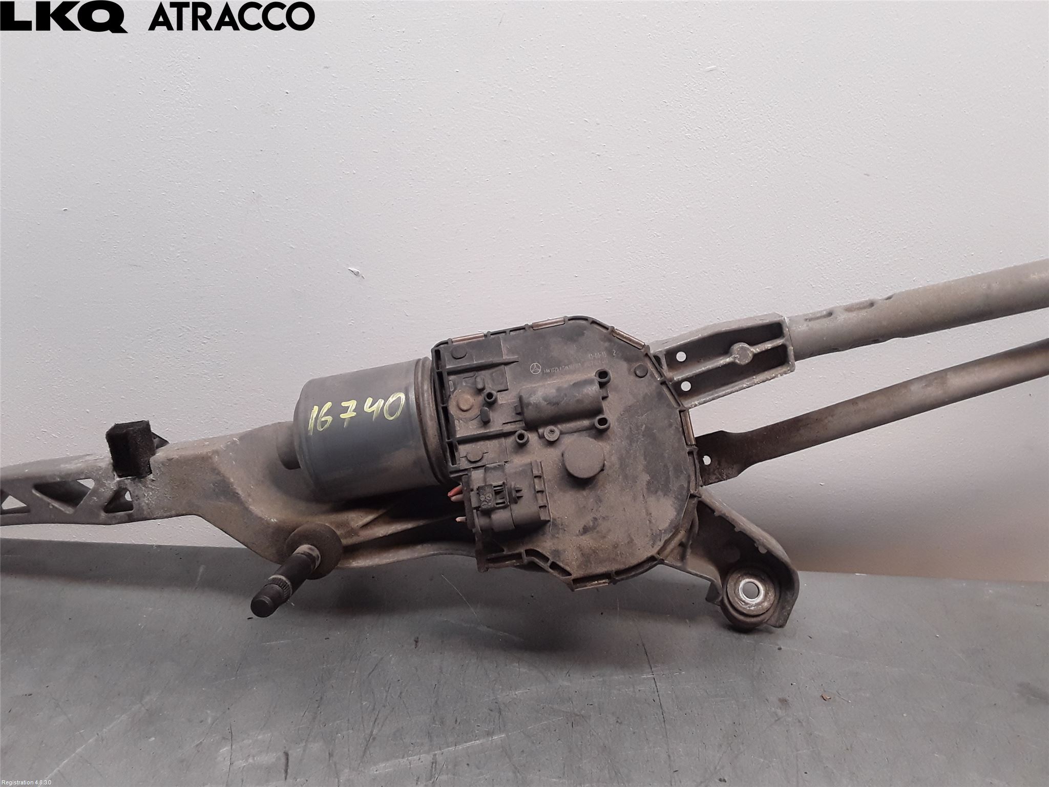 Mercedes-Benz MB C-KLASS (W204) 07-15 Viskermotor Frontrute