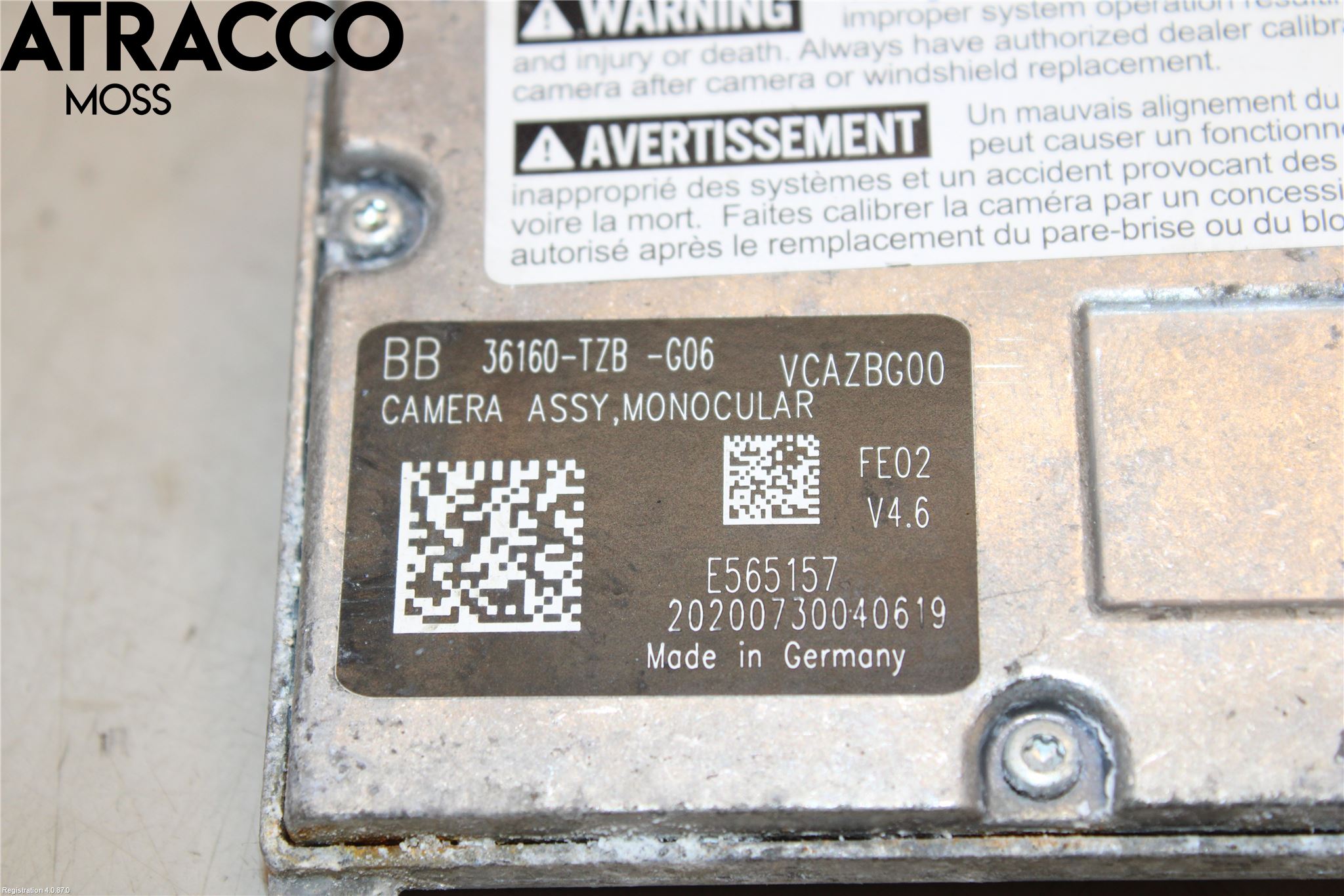 Honda JAZZ 21- Parkeringshjelp Kamera