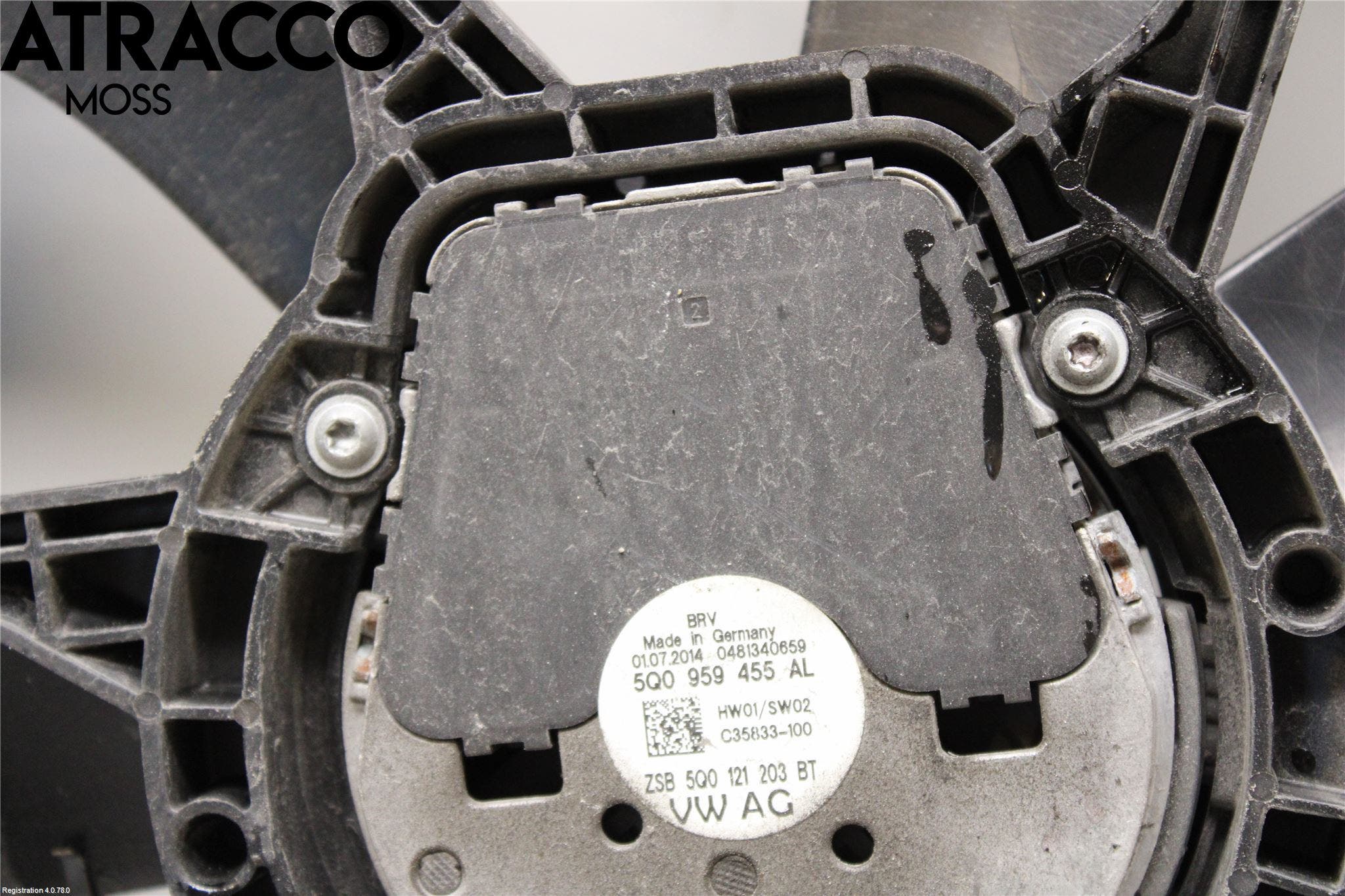 Audi A3/S3 8V 13-20 Kjølevifte Elektrisk