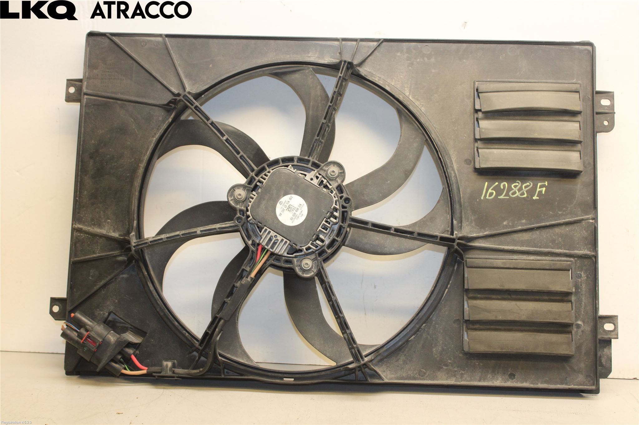 Volkswagen VW GOLF VI 09-13 Kjølevifte Elektrisk