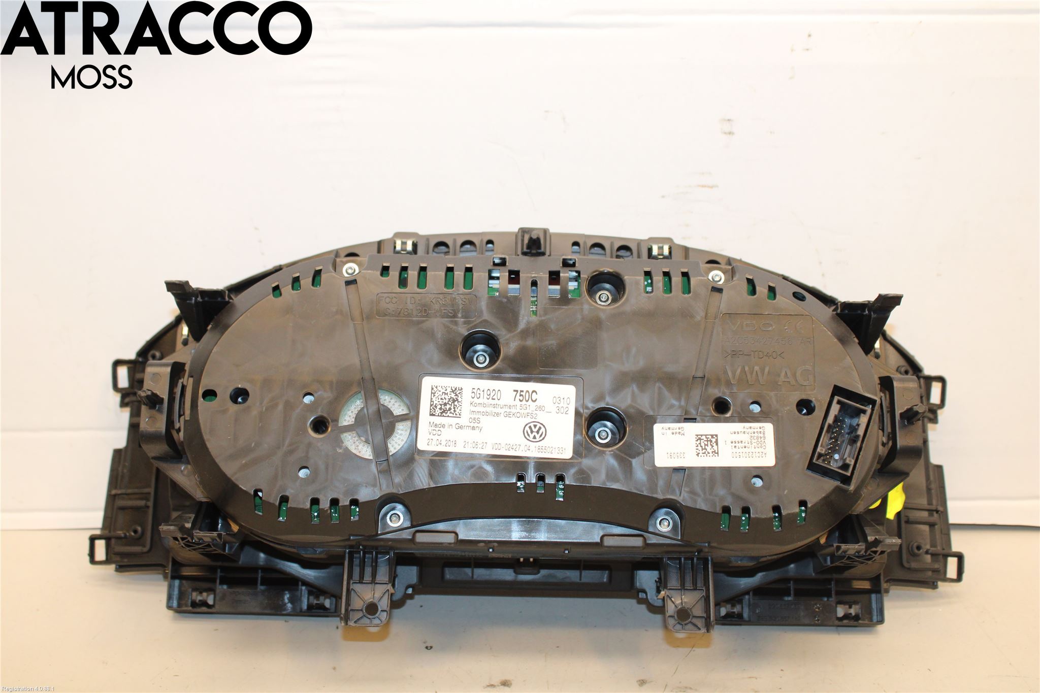 Volkswagen VW GOLF / E-GOLF VII 13-20 Instr Kombinert