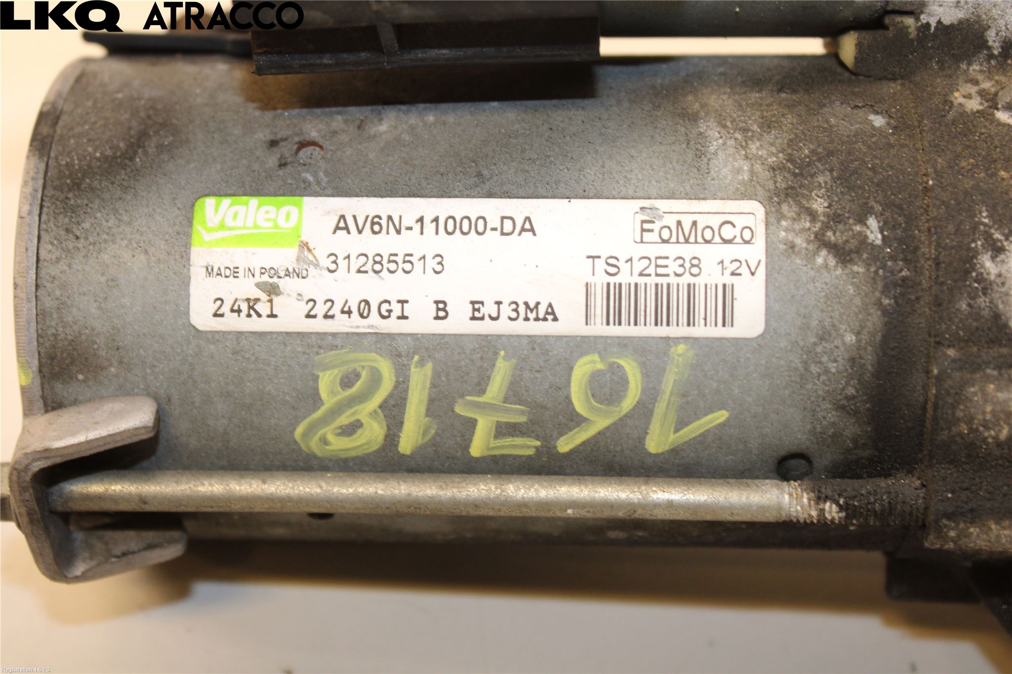 Ford FOCUS 11-14 Startmotor