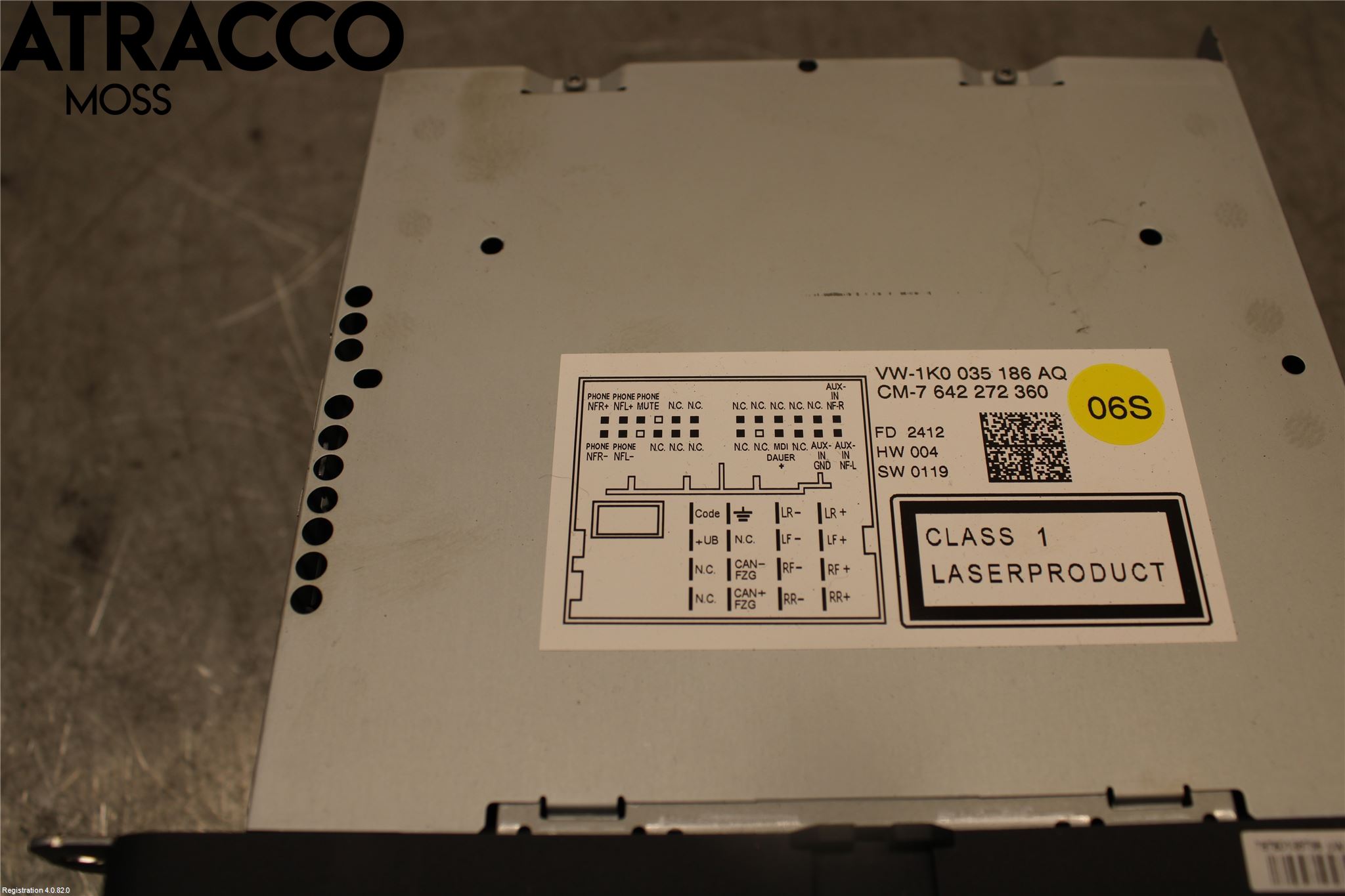 Volkswagen VW GOLF VI 09-13 Stereo Radio Med Cd