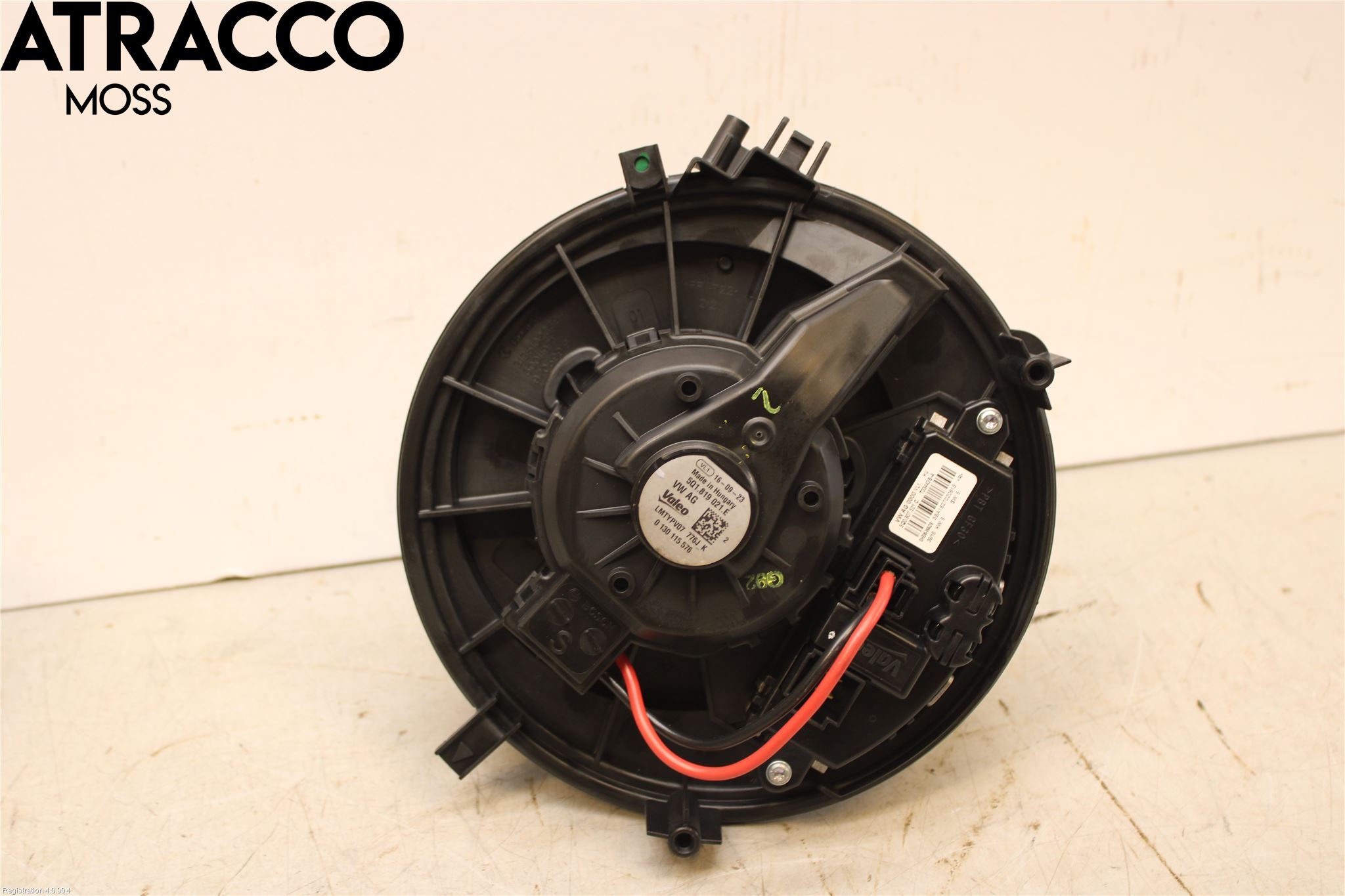 Audi A3/S3 8V 13-20 Varme Ac Varmeapparatvifte