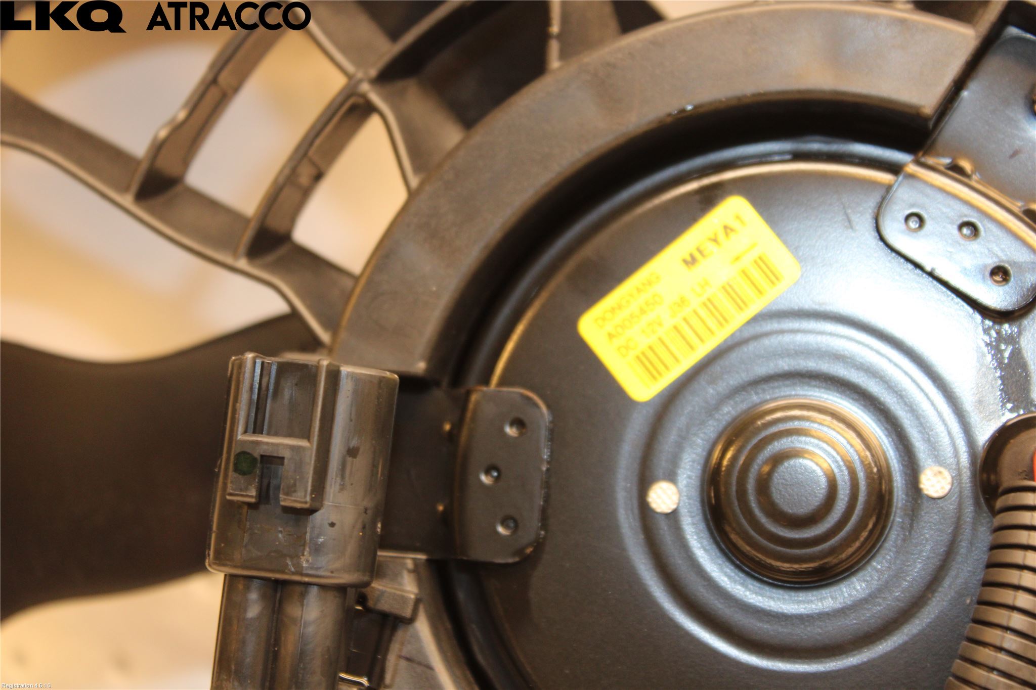 Mazda 3 III 14-19 Kjølevifte Elektrisk