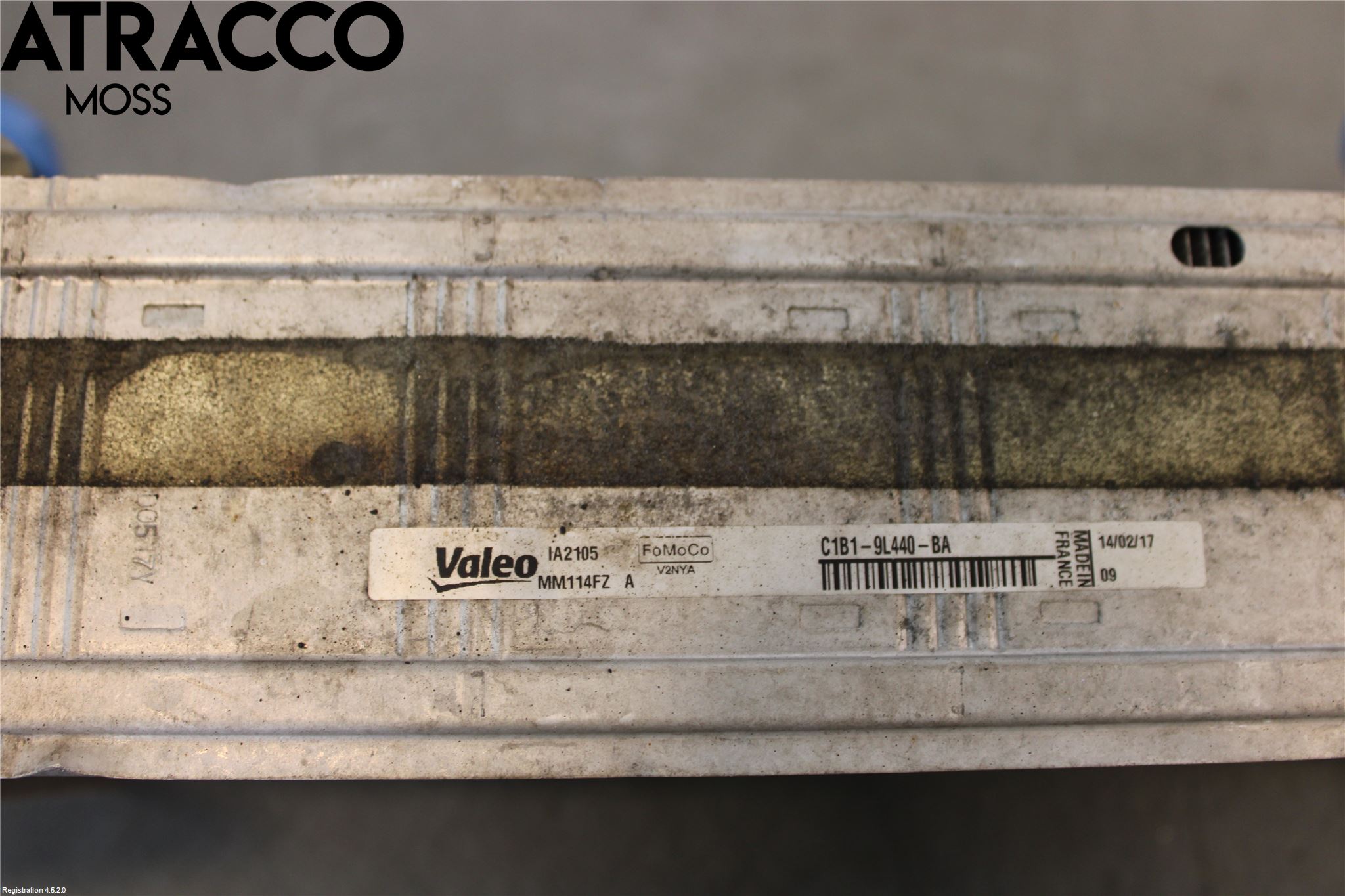 Ford FIESTA 13-17 Intercooler Radiator