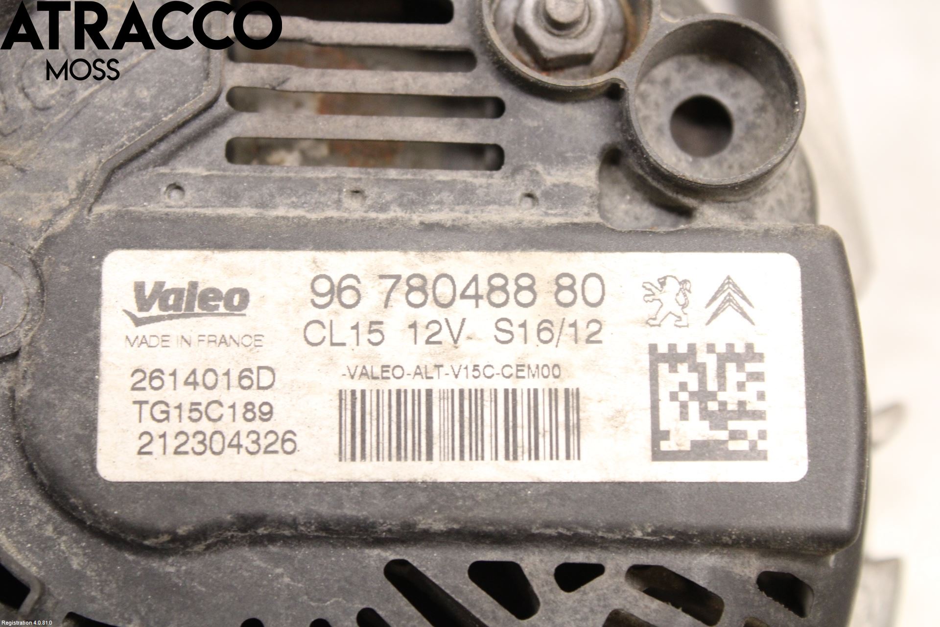 Peugeot 208 12-15 Dynamo