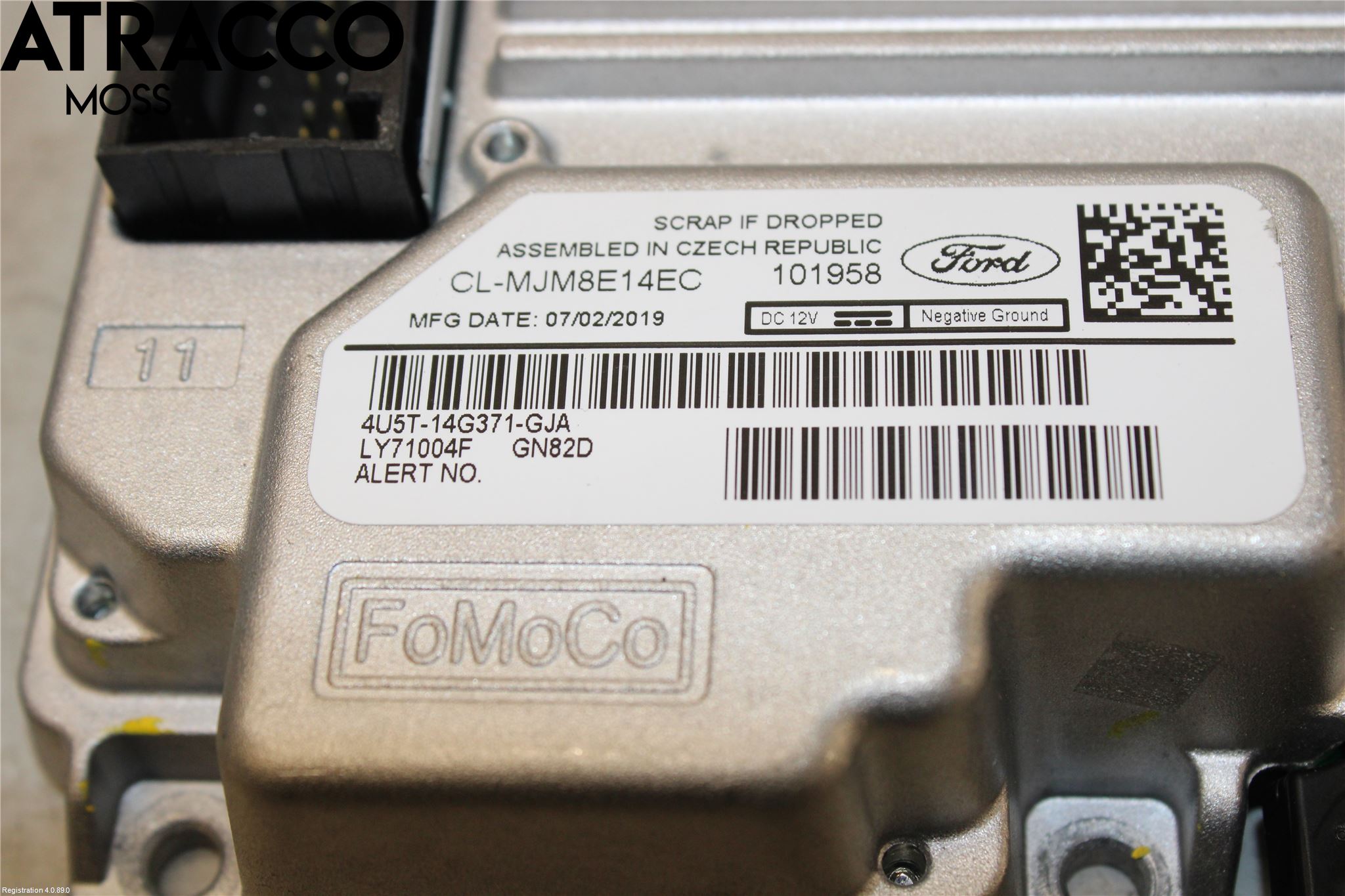 Ford TRANSIT/TOURNEO CONNECT 13-22 Styrenhet Multimedia