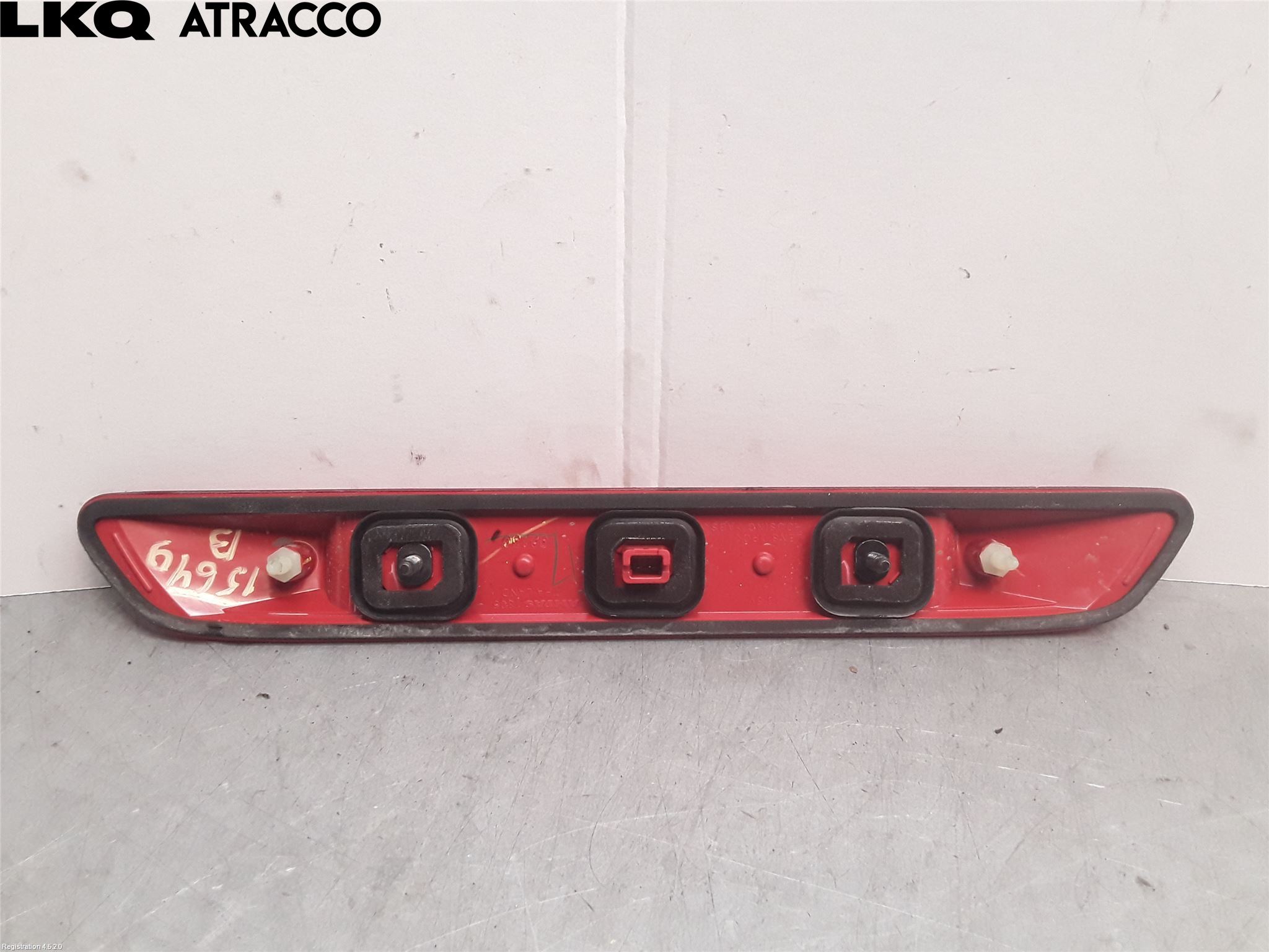 Isuzu D-MAX Bremselys Bakrute