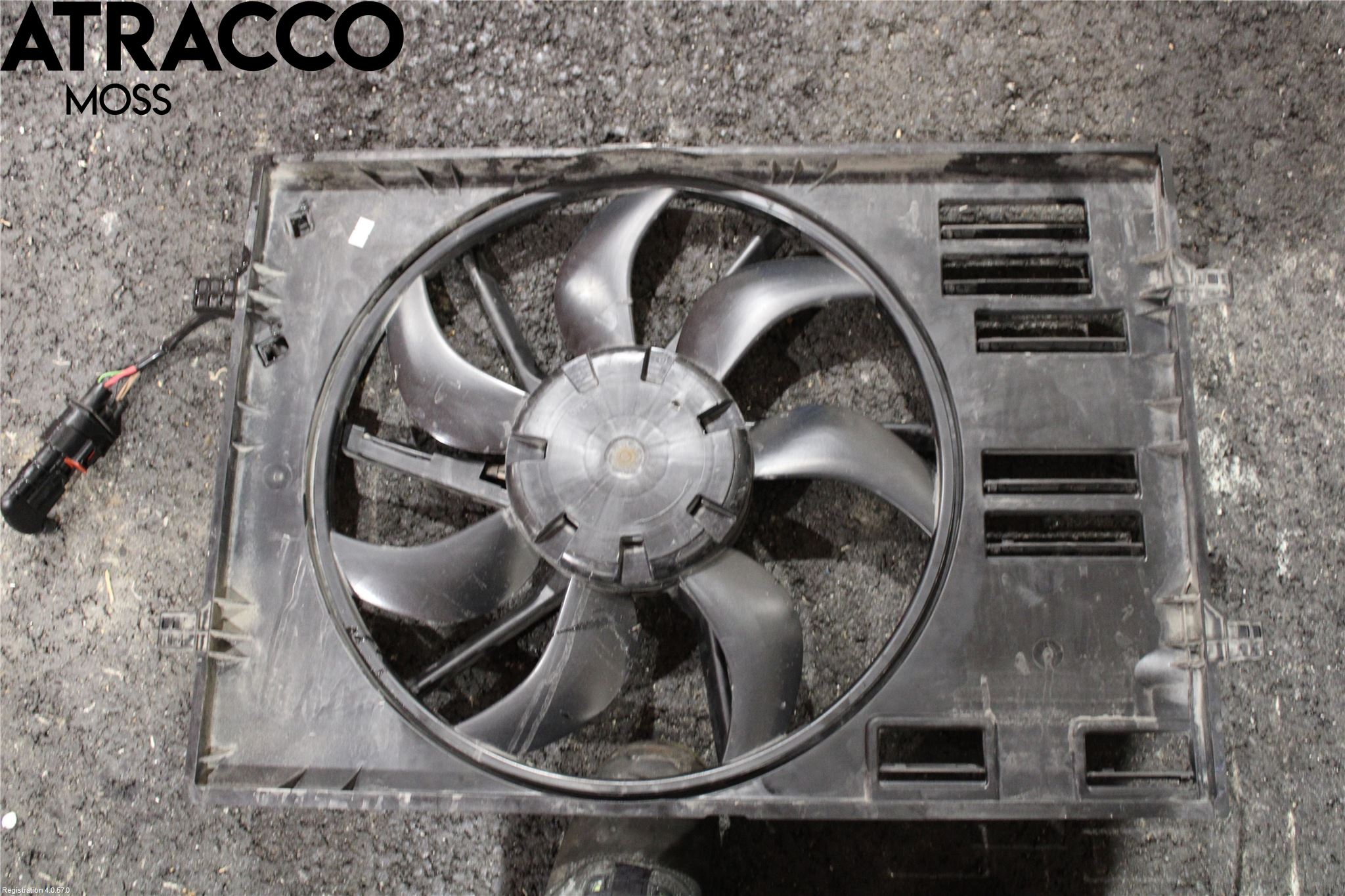 Volkswagen VW GOLF / E-GOLF VII 13-20 Kjølevifte Elektrisk