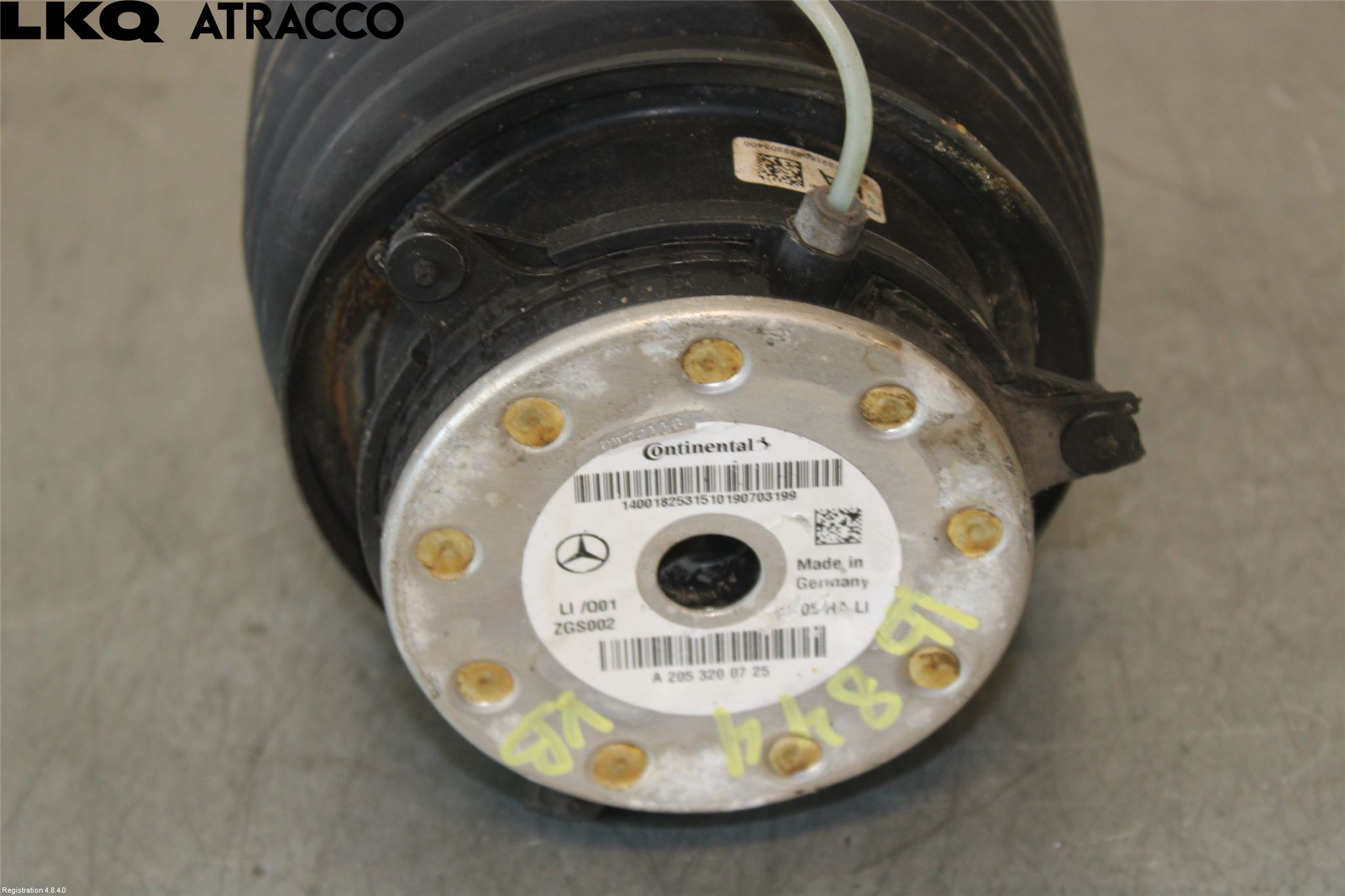 Mercedes-Benz MB C-KLASS (W205) 14-21 Nivåreg Belg - Luftpute