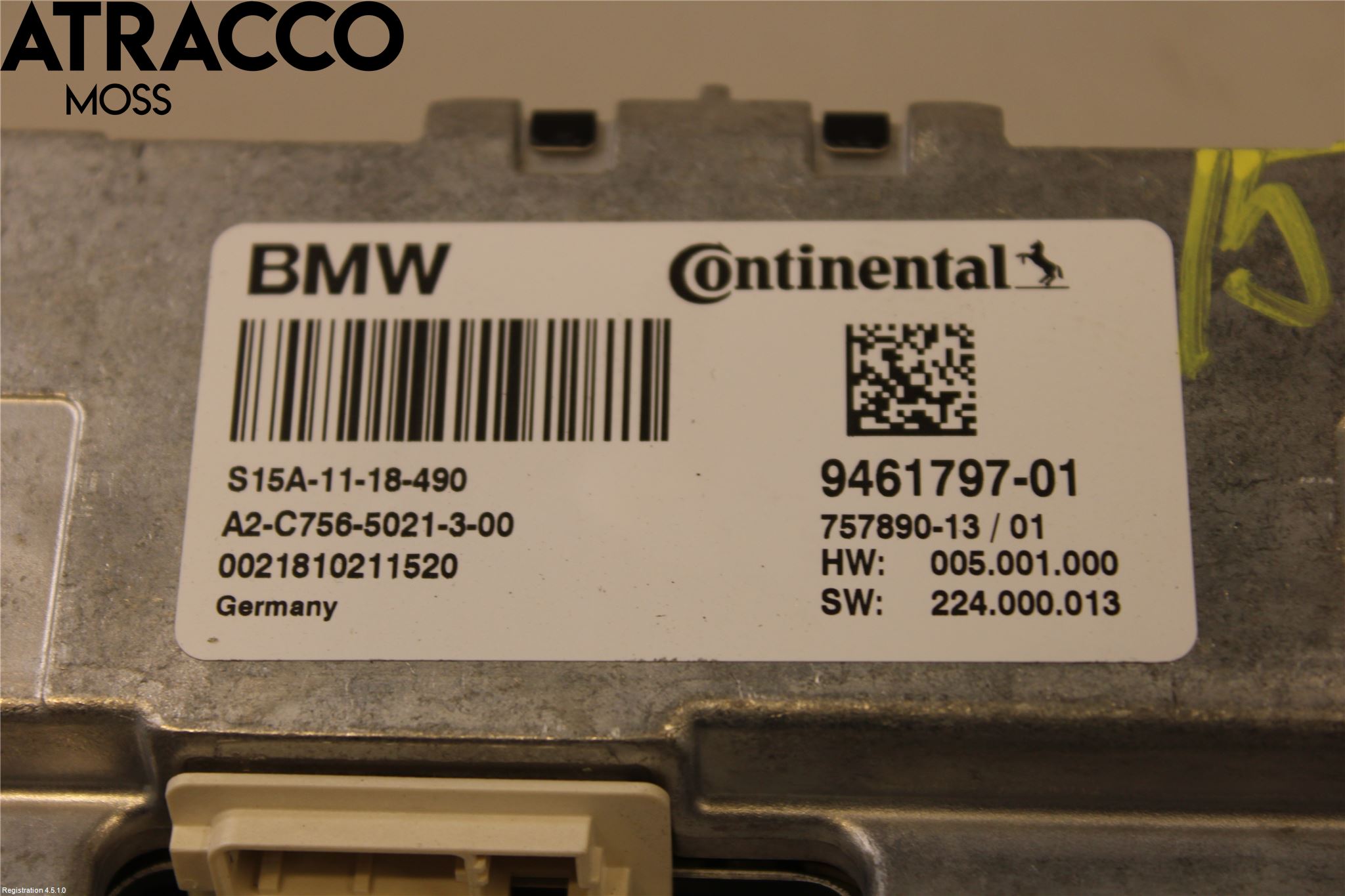 BMW X3 G01 18- Sensor Kollisjonsbeskyttelse