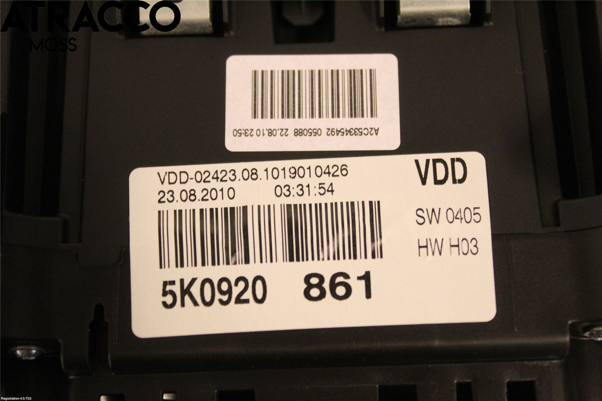 Volkswagen VW GOLF VI 09-13 Instr Kombinert