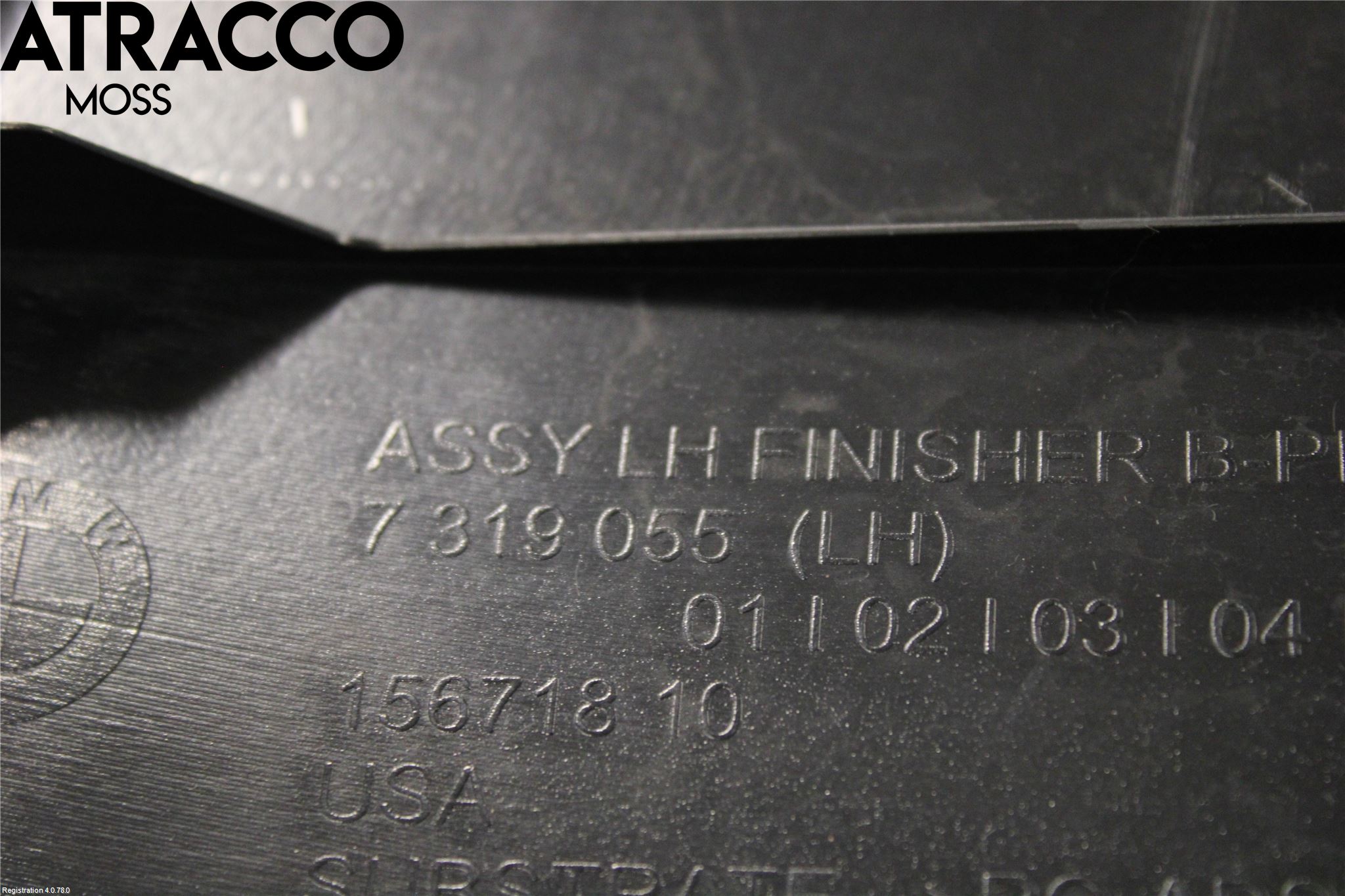 BMW X3 F25 10-17 Innr Deksel A-B-C Stolpe