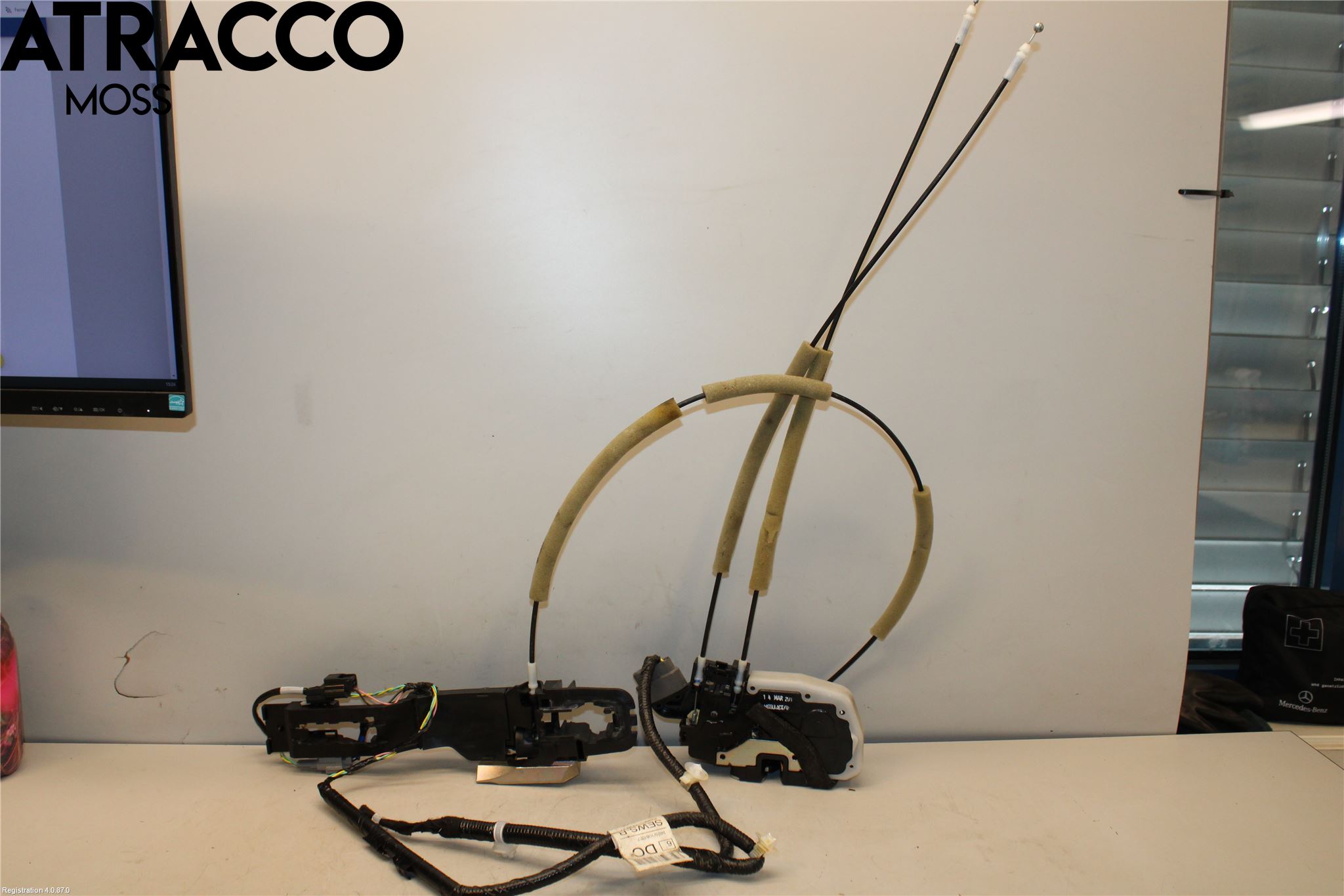 Nissan LEAF 11-17 Dørlås - Låsekasse