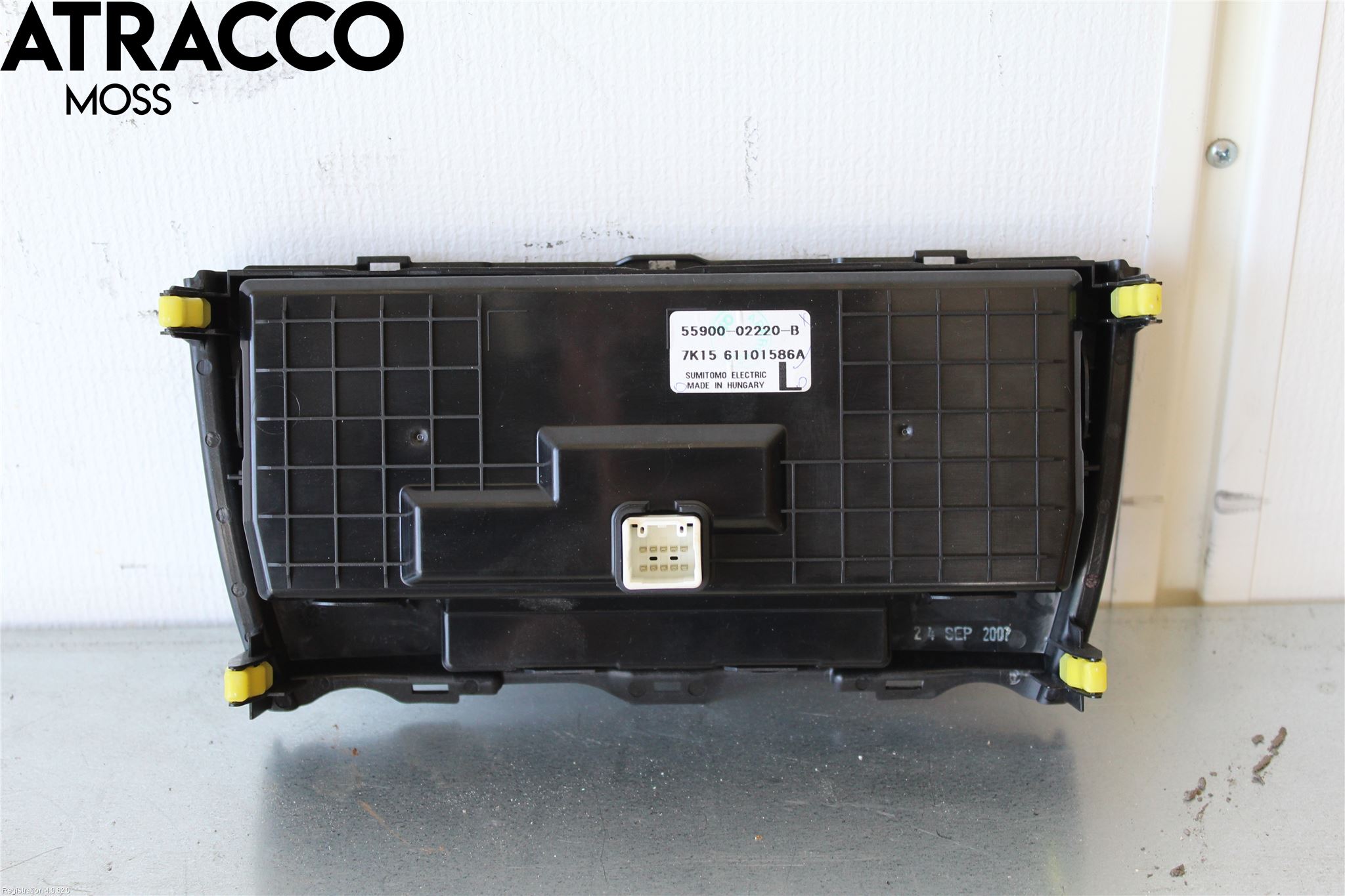 Toyota AURIS 10-12 Varme Ac Betjening-Display
