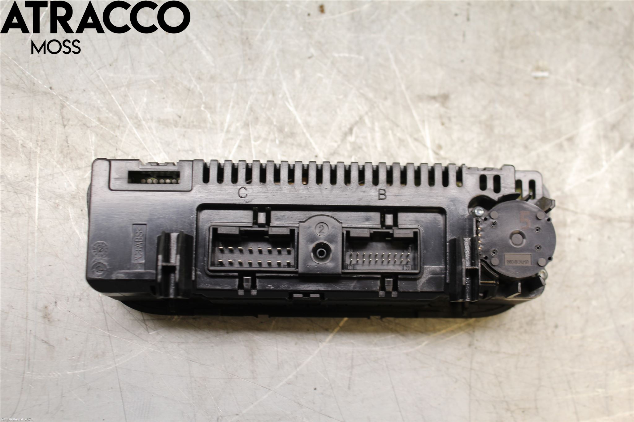 Volkswagen VW POLO 10-17 Varme Ac Betjening-Display