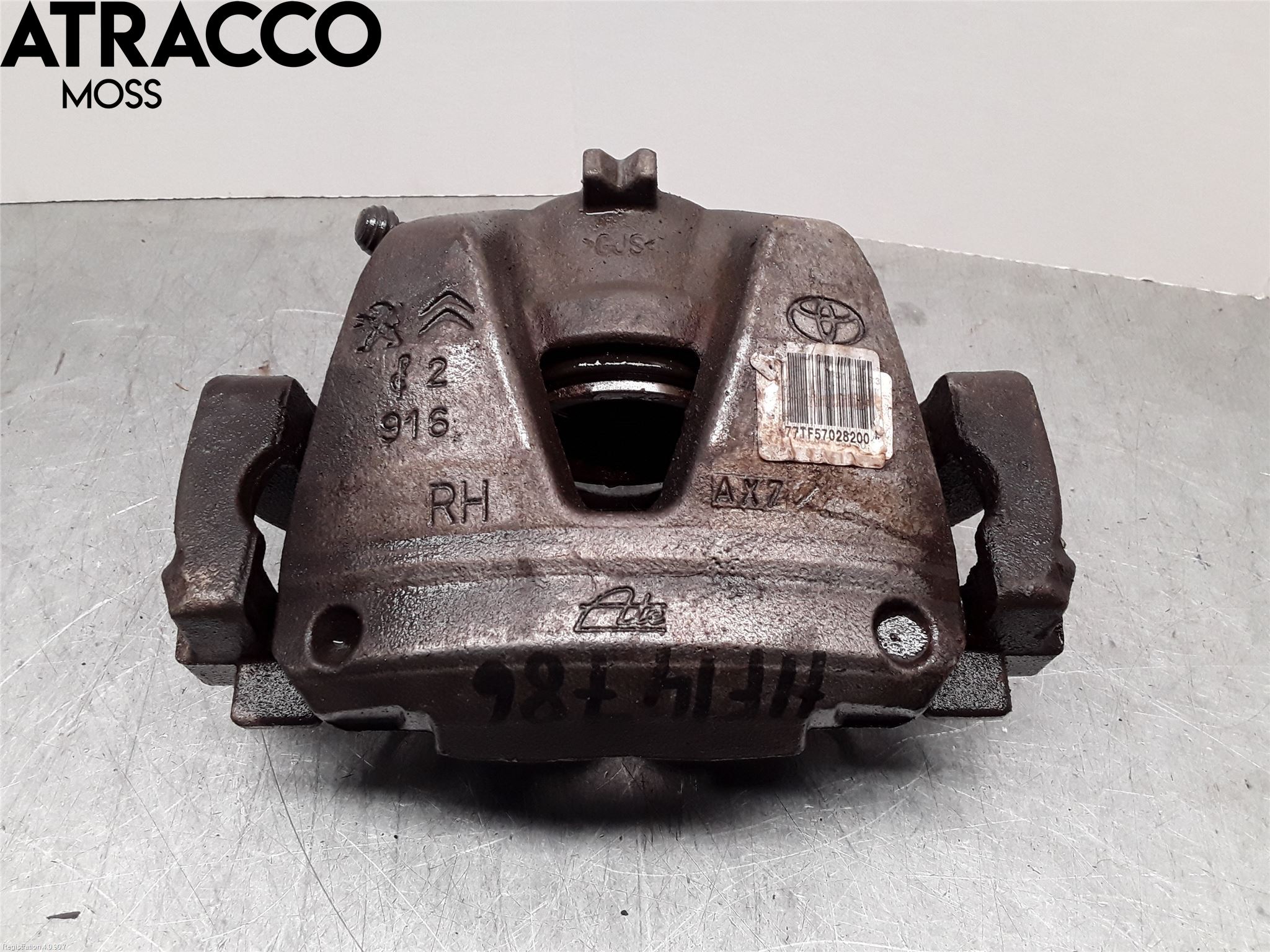 Toyota PROACE II 16- Bremsecaliper Foran Høyre