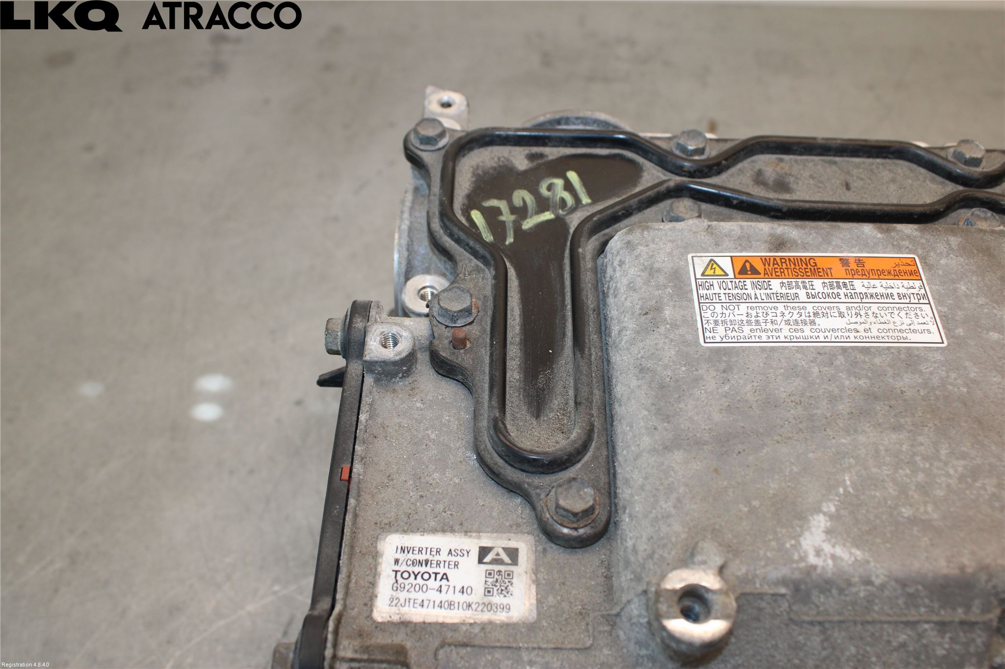 Toyota AURIS 10-12 Inverter Hybrid