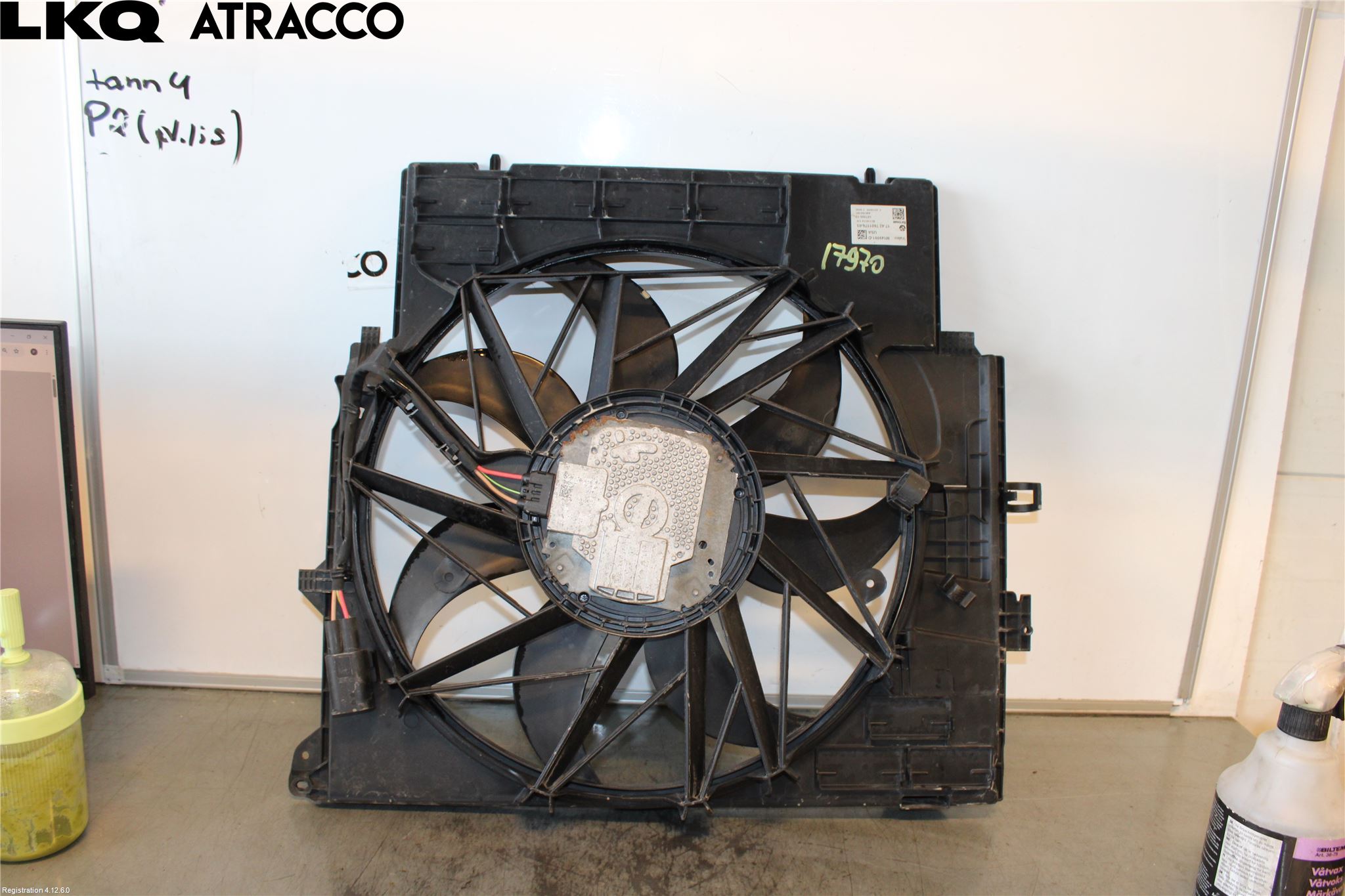 BMW X3 F25 10-17 Kjølevifte Elektrisk