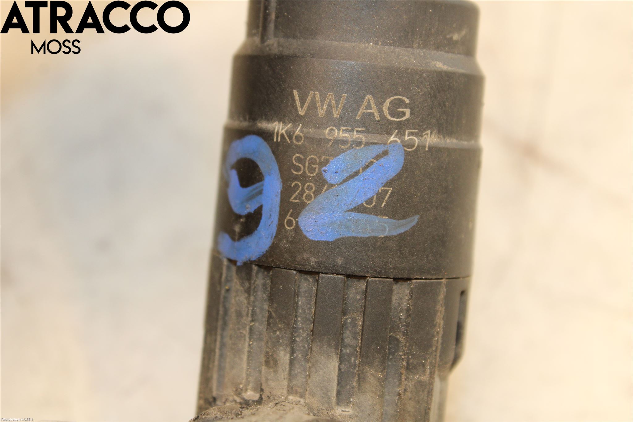 Volkswagen VW GOLF V 04-09 Spylerpumpe Høytrykk