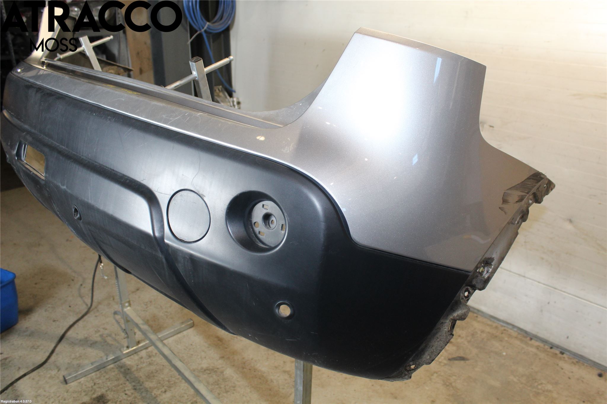 Nissan QASHQAI   07-10 Støtfanger Bak