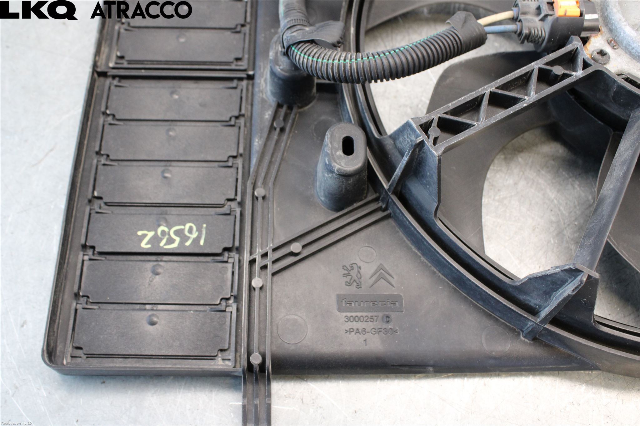 Peugeot 508 11-18 Kjølevifte Elektrisk