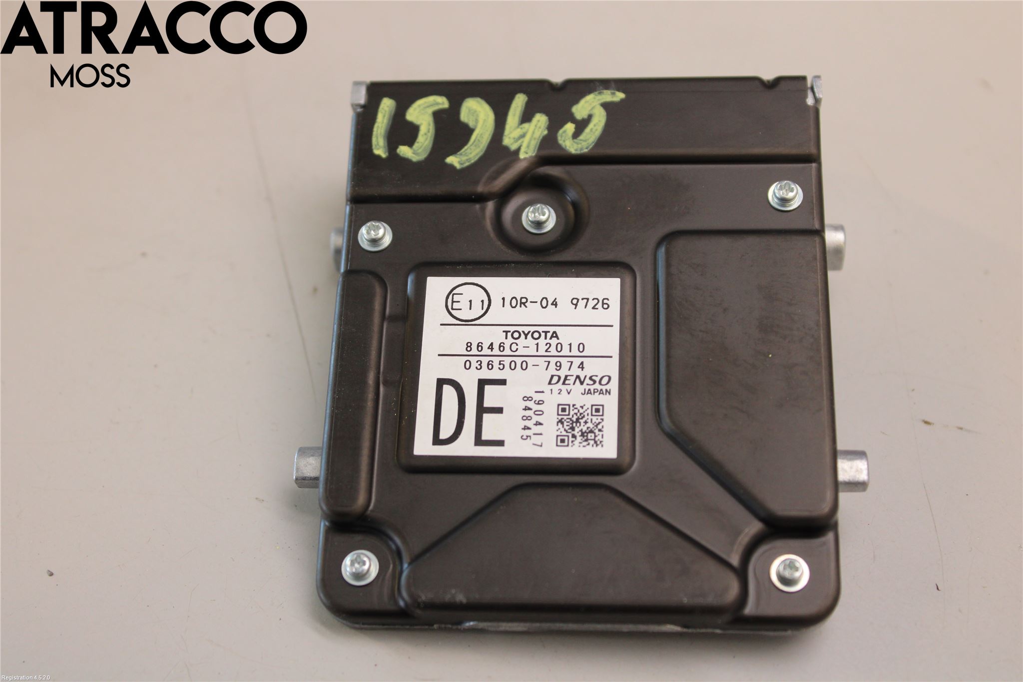 Toyota COROLLA 19- Parkeringshjelp Kamera