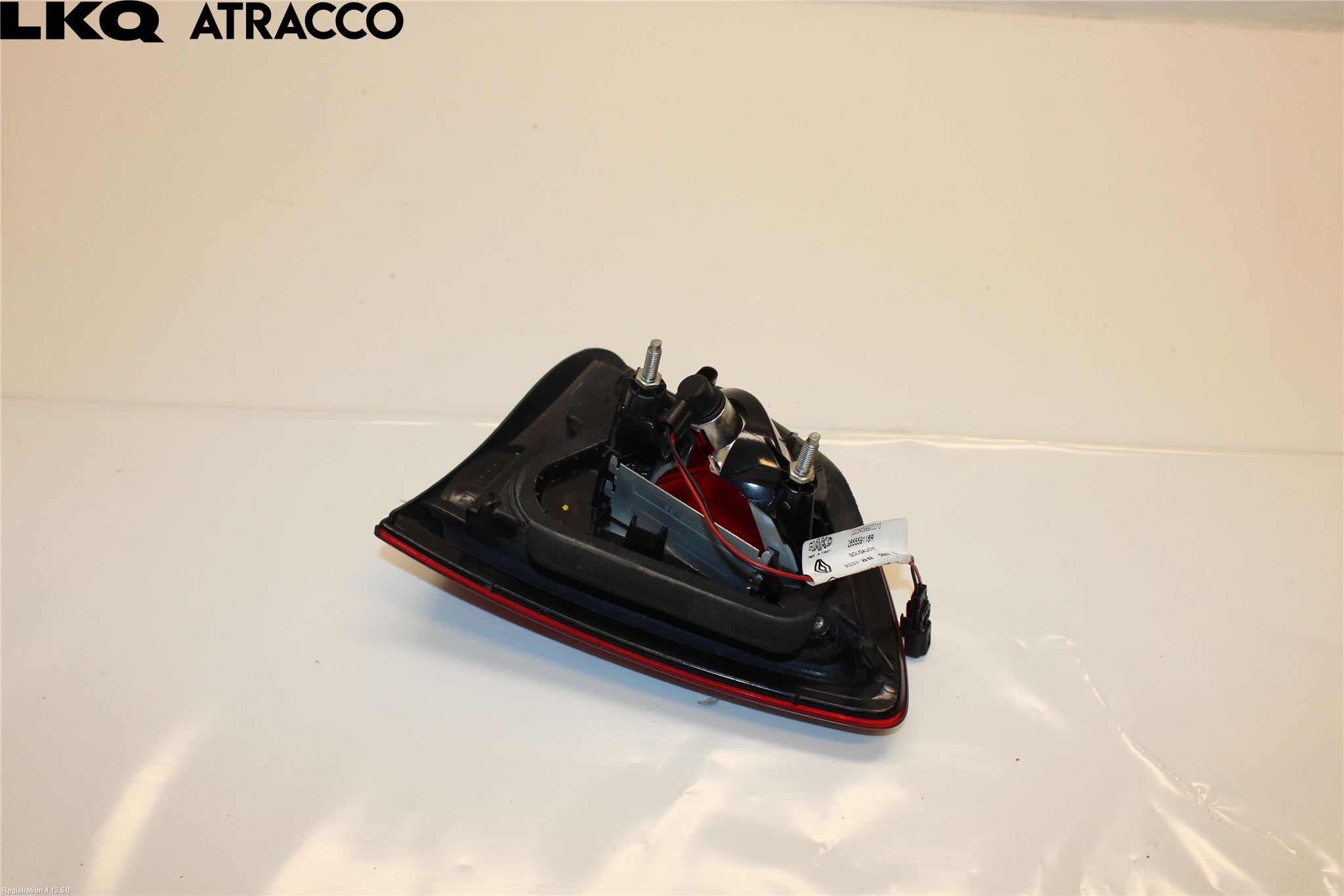 Renault CLIO IV 12-16 Baklykt Venstre  På Luke(Indre