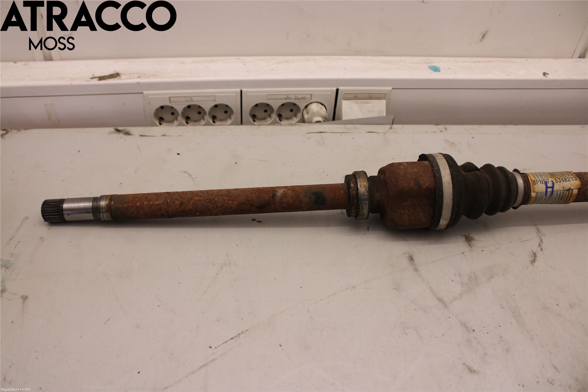 Peugeot 3008 09-16 Drivaksel Foran Kompl Høyre