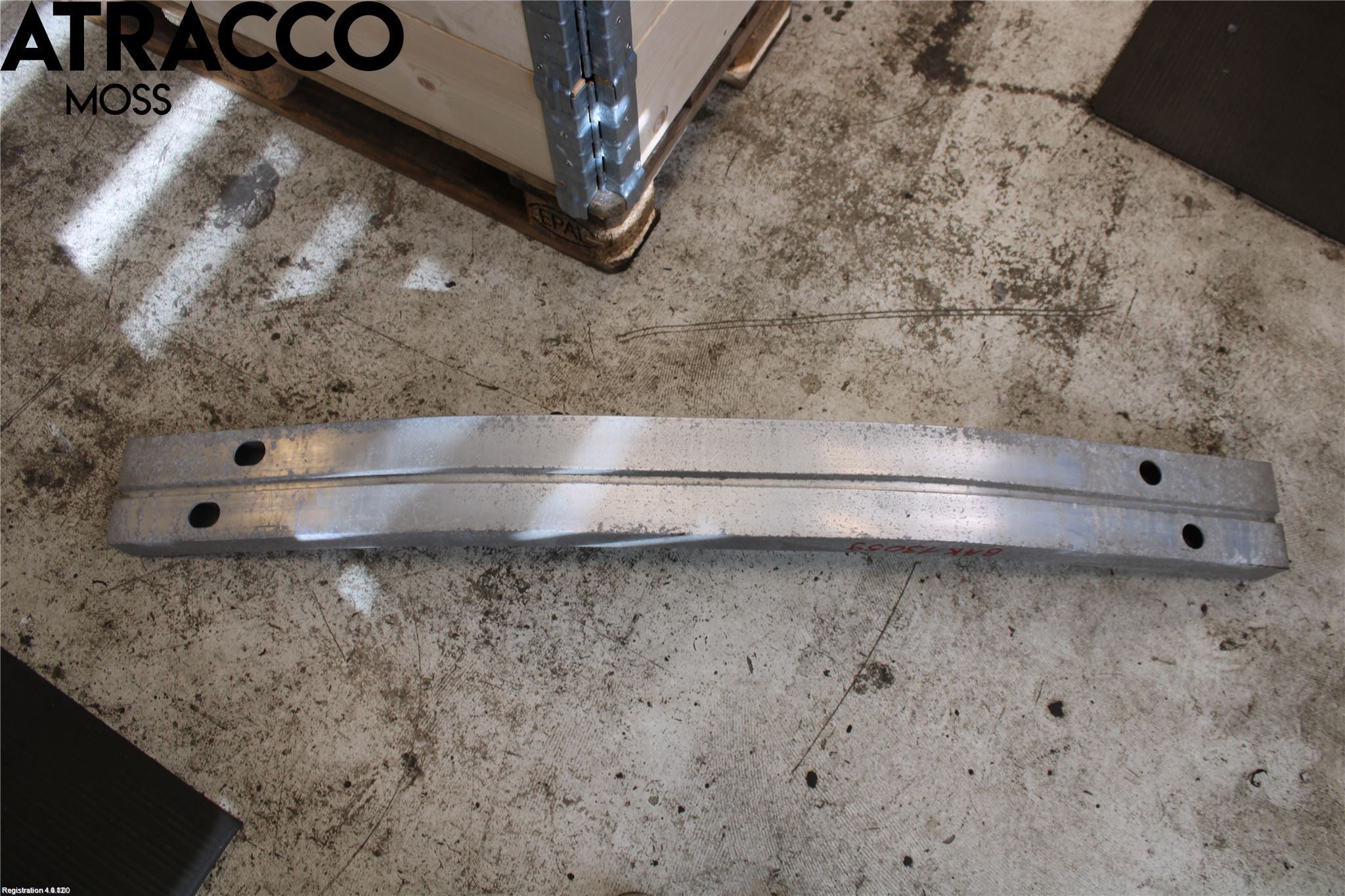 Nissan LEAF 11-17 Støtfanger Bak Bjelke