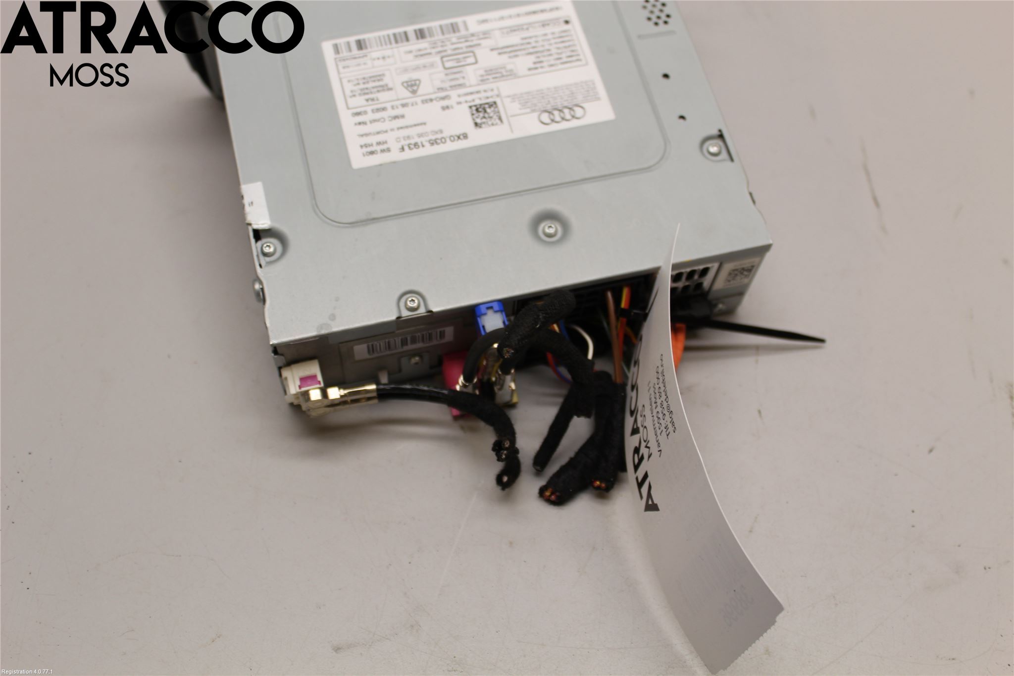 Audi A1/S1 11-18 Stereo Radio Med Cd