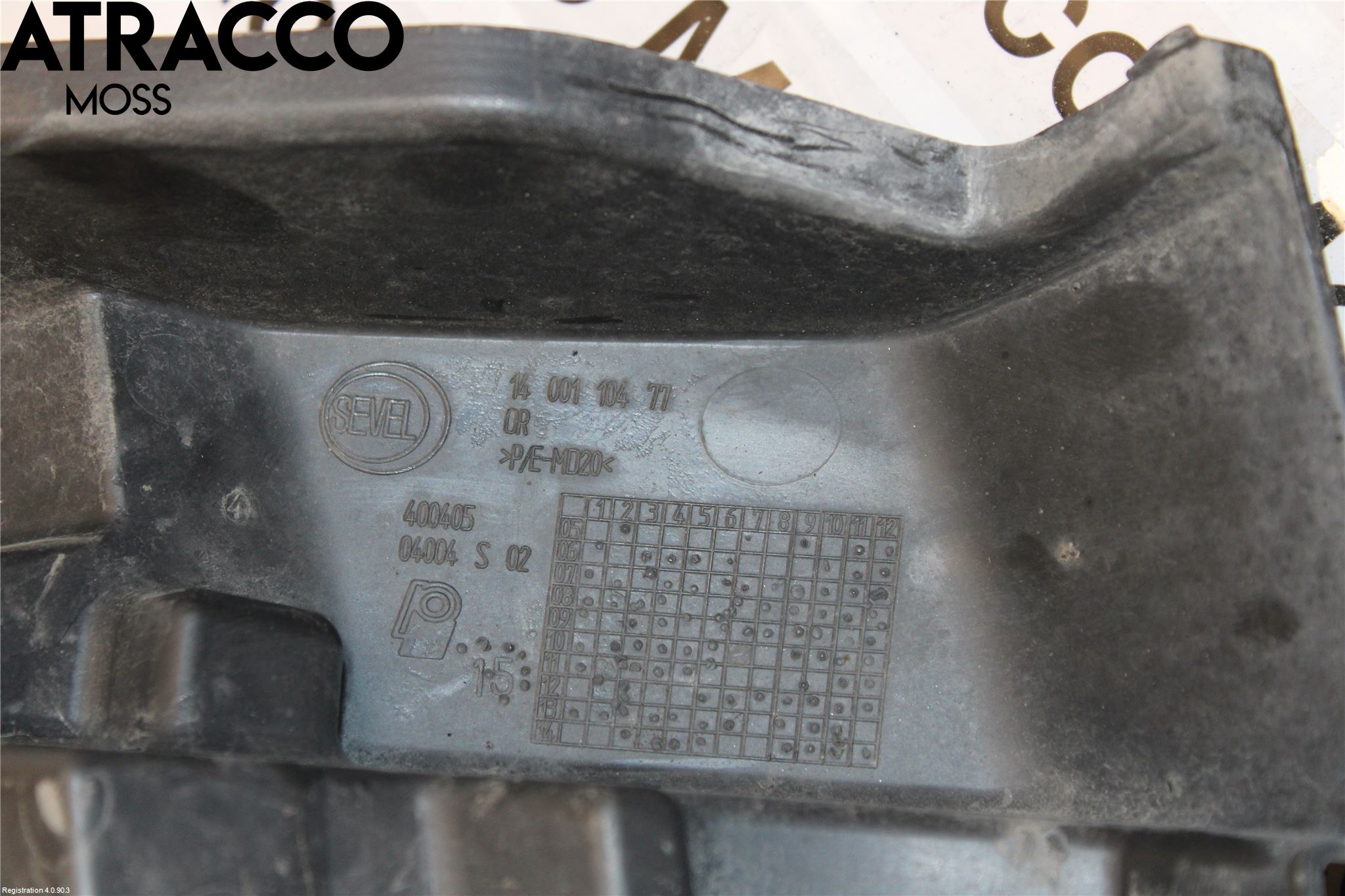 Citroen JUMPY 07-16 Frontplate