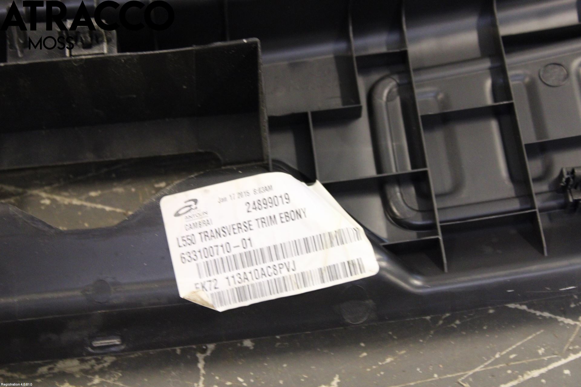 Landrover LAND ROVER DISCOVERY 4 10-16 Innr Bagasjeromkledsel