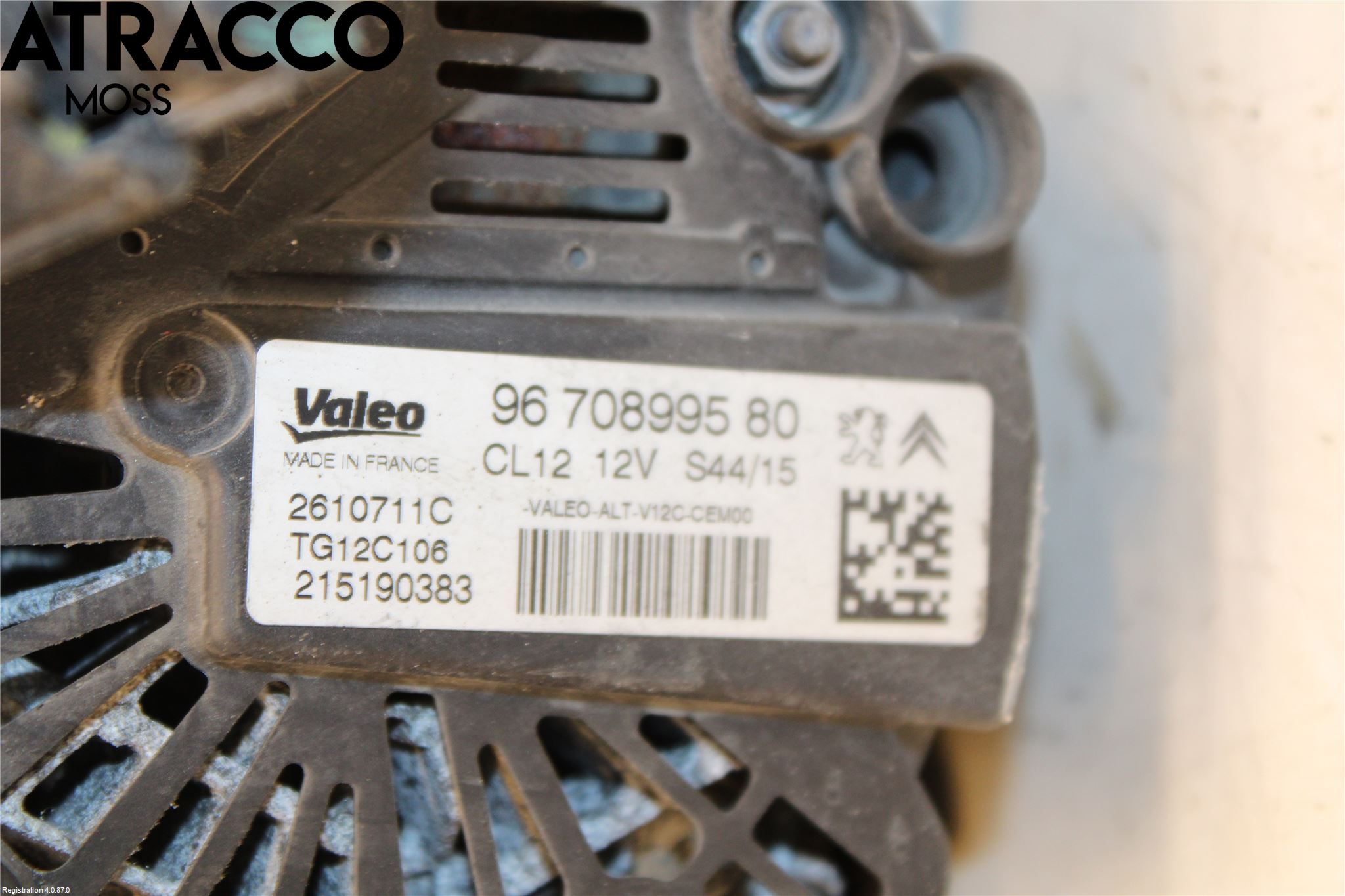 Peugeot 208 12-15 Dynamo