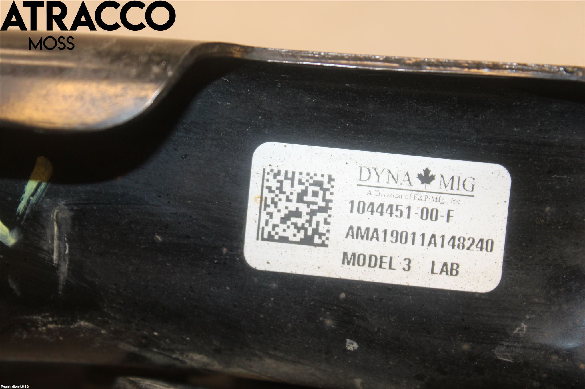 Tesla MODEL 3 17- Bærearm Bak Venstre