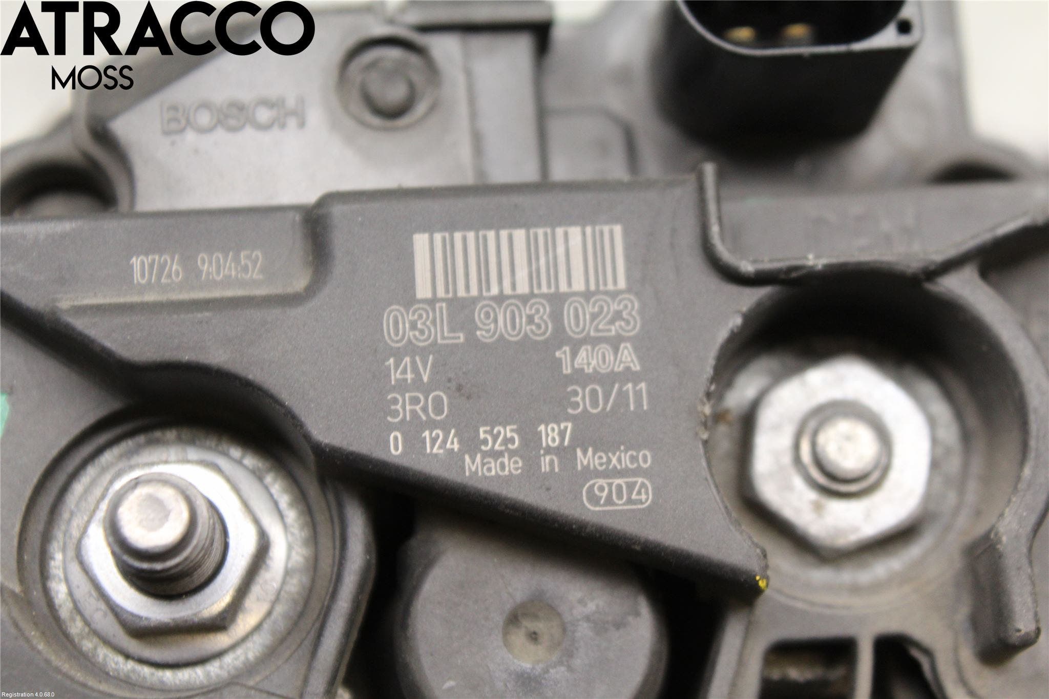 Volkswagen VW GOLF VI 09-13 Dynamo