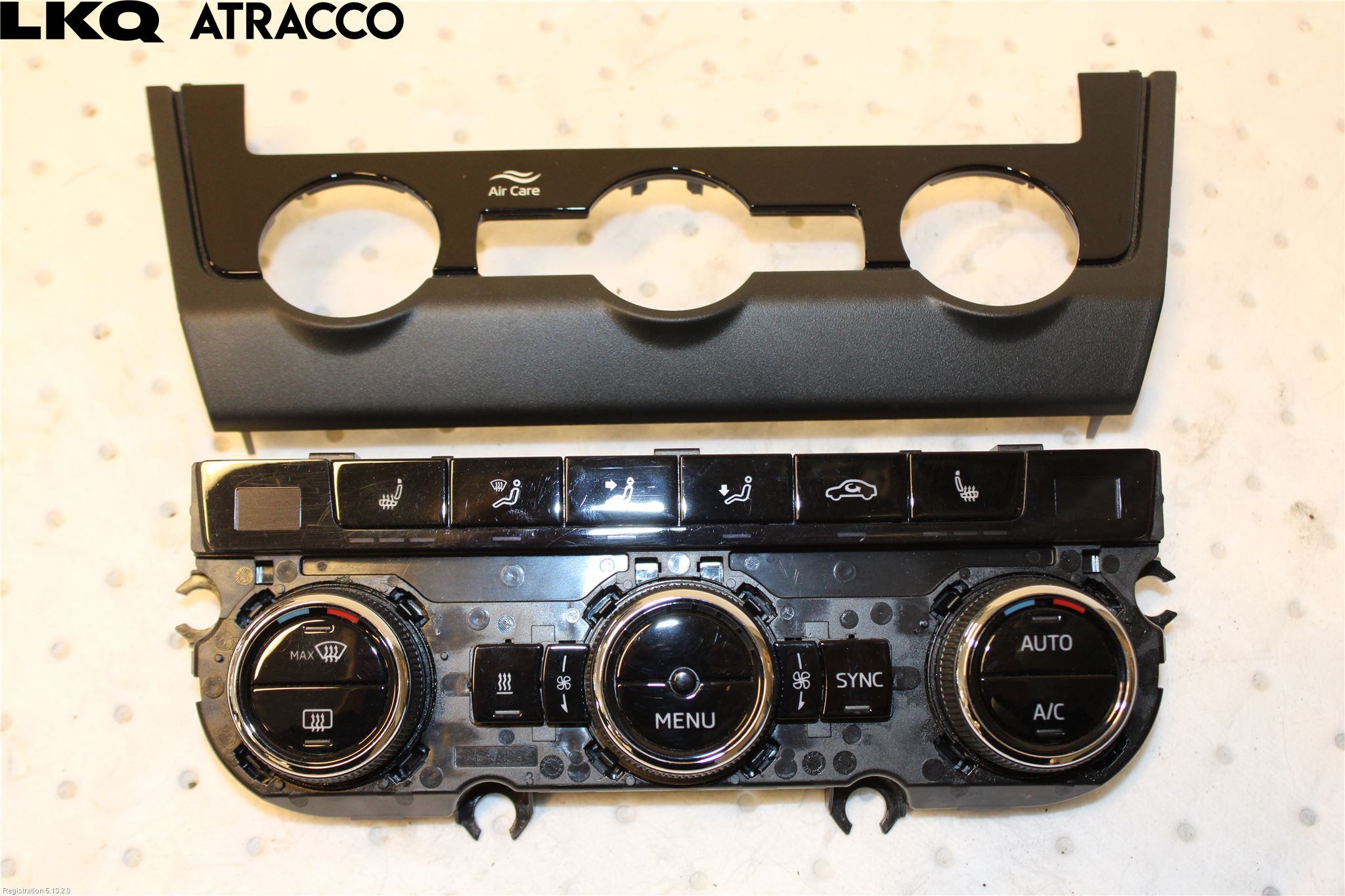 Skoda OCTAVIA (5E) 13-20 Varme Ac Betjening-Display