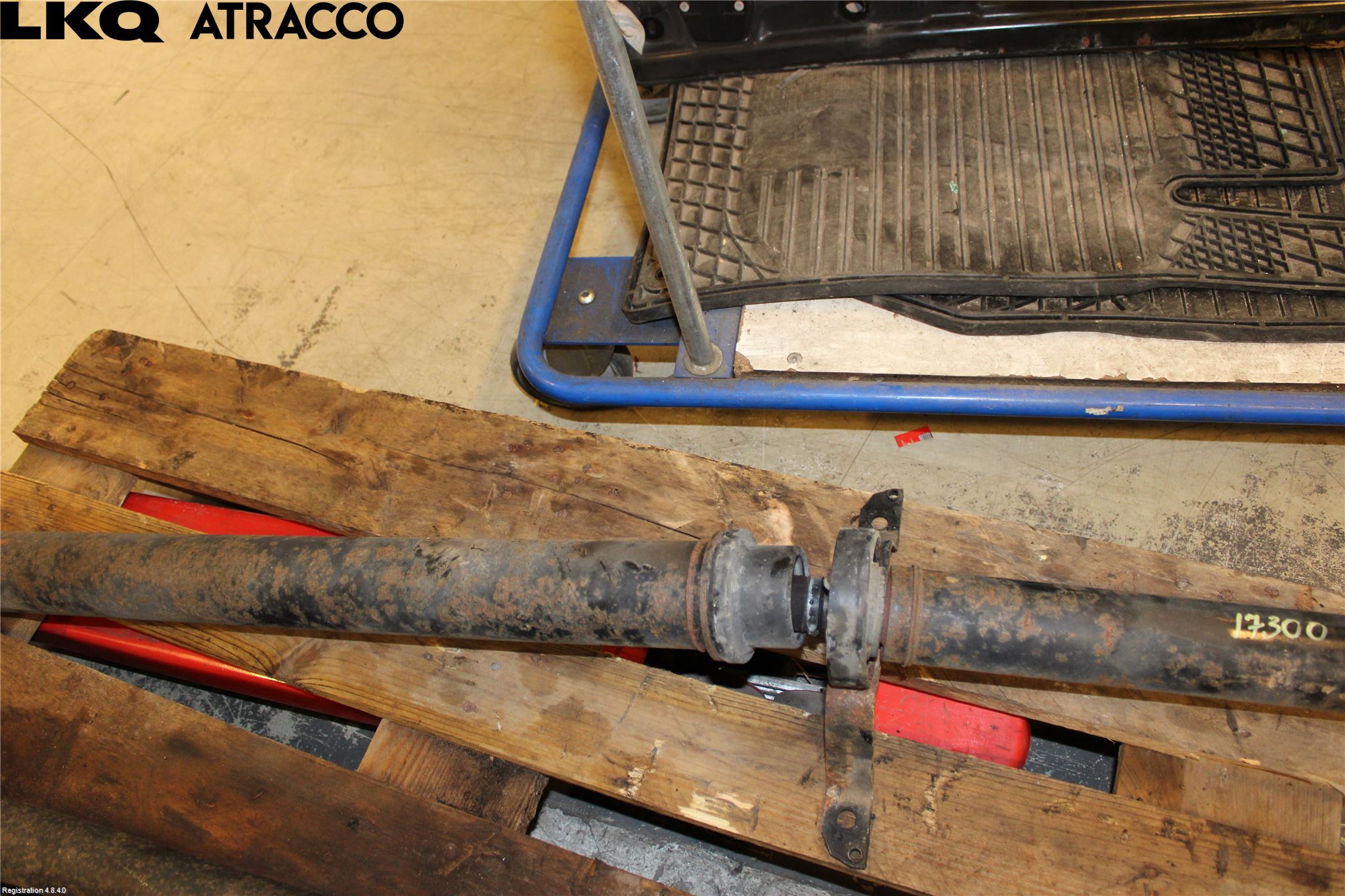 Audi A7/S7 4G 11-17 Mellomaksel Bakre